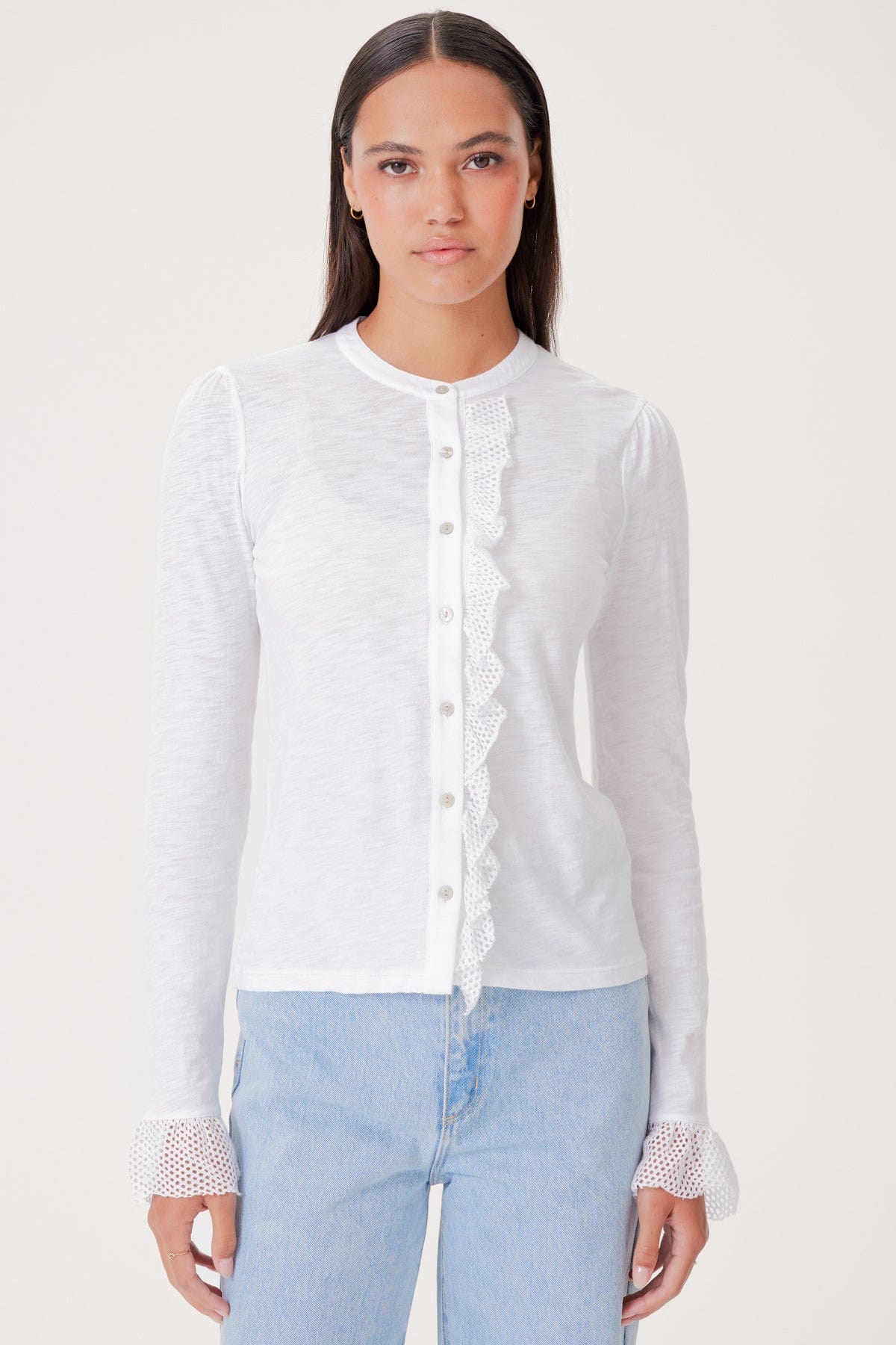 Isabel Ruffle Shirt
