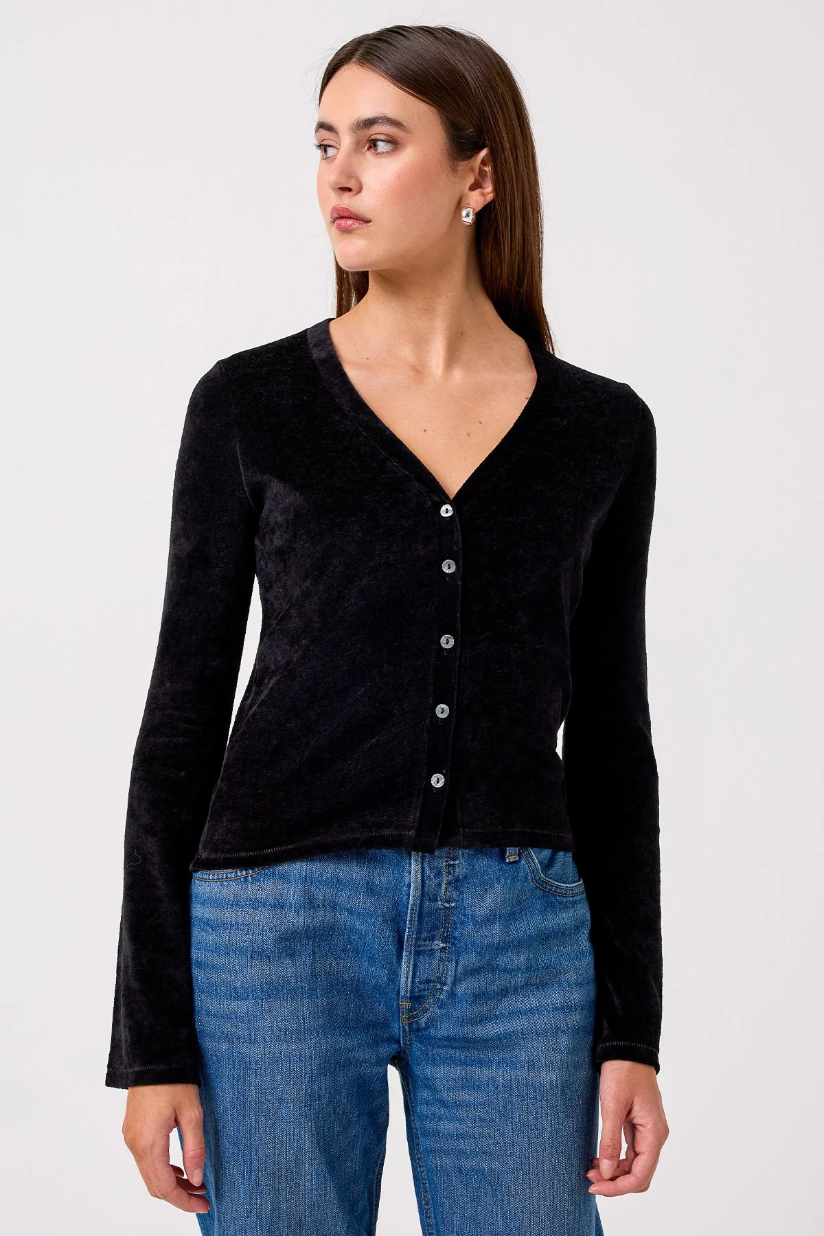 Velour Crush Cardigan