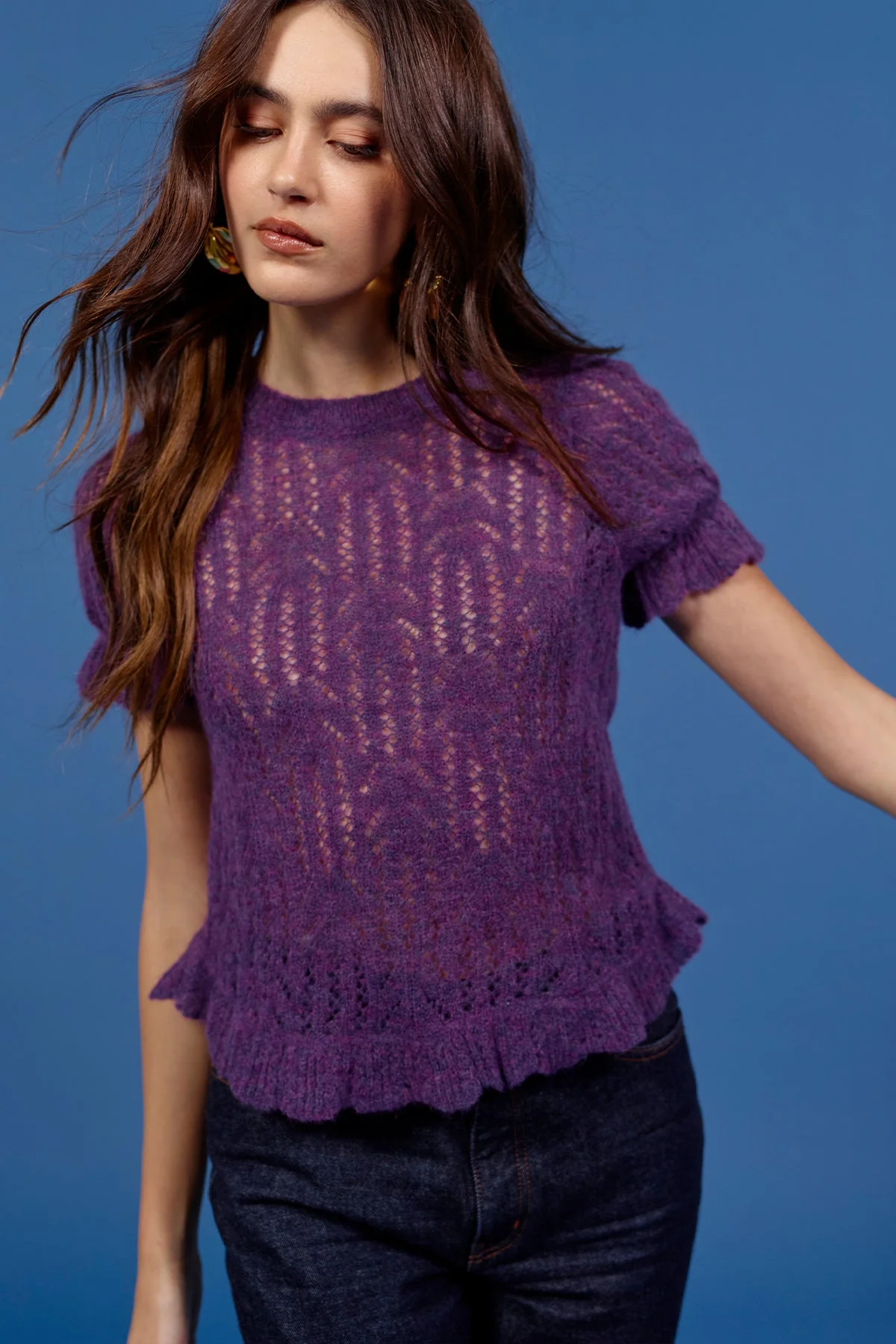 Aurora Puff Sleeve Sweater