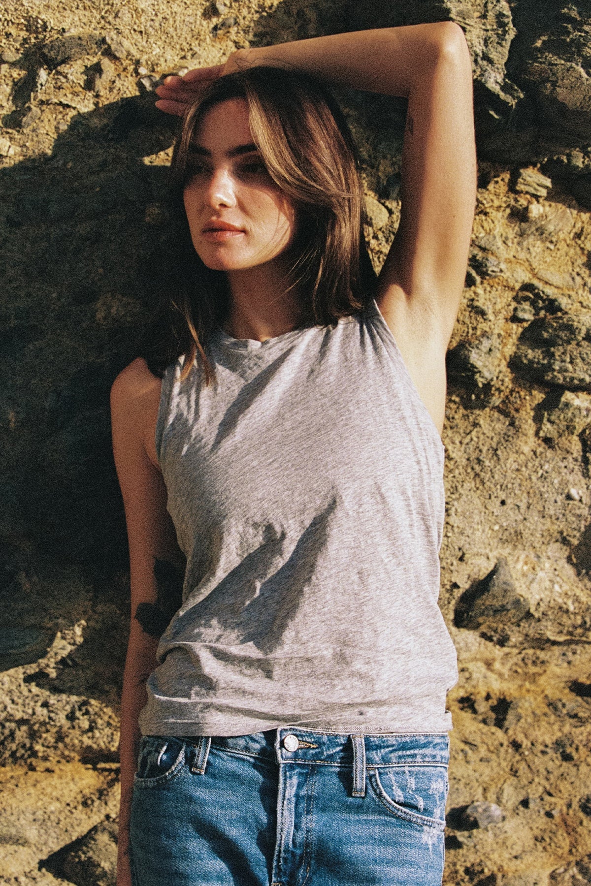 Signature Slub Crew Tank