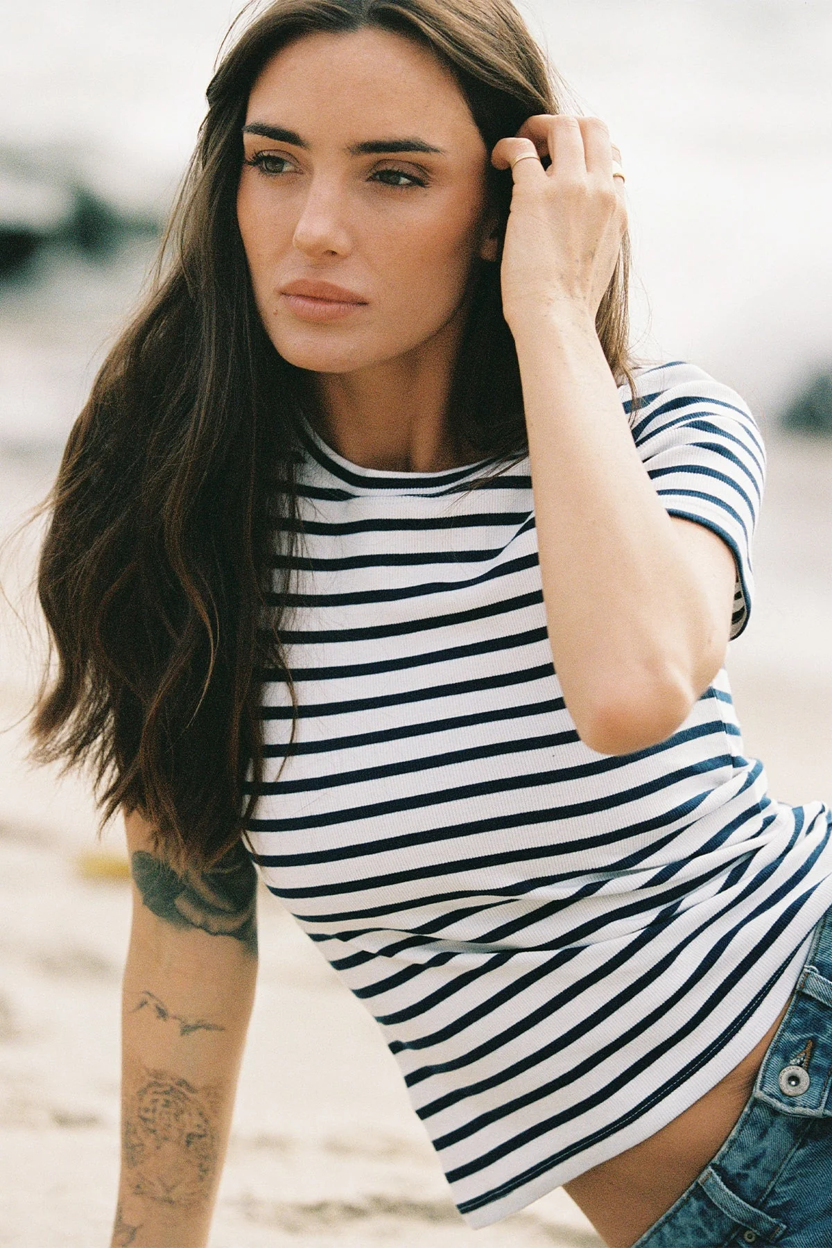 Camille Striped Tee