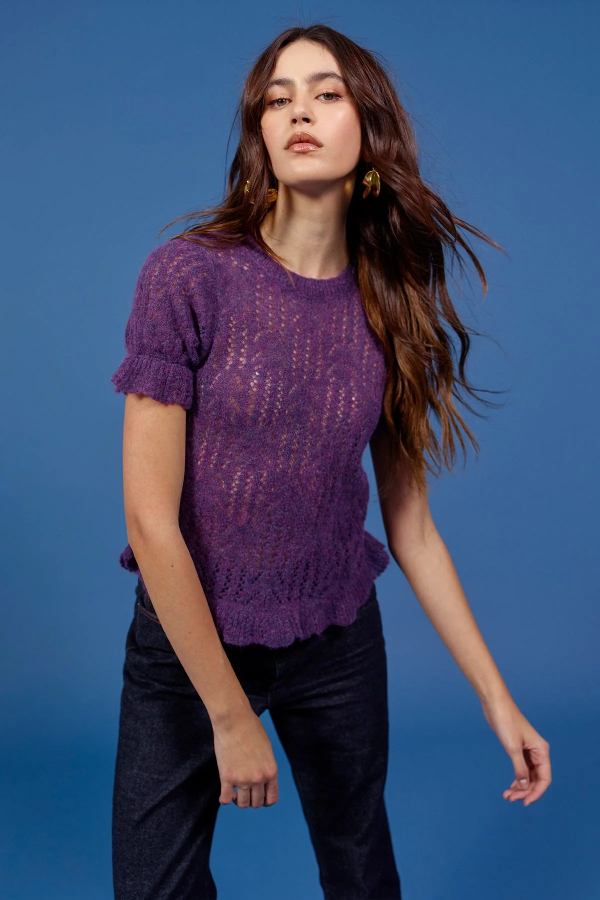 Aurora Puff Sleeve Sweater