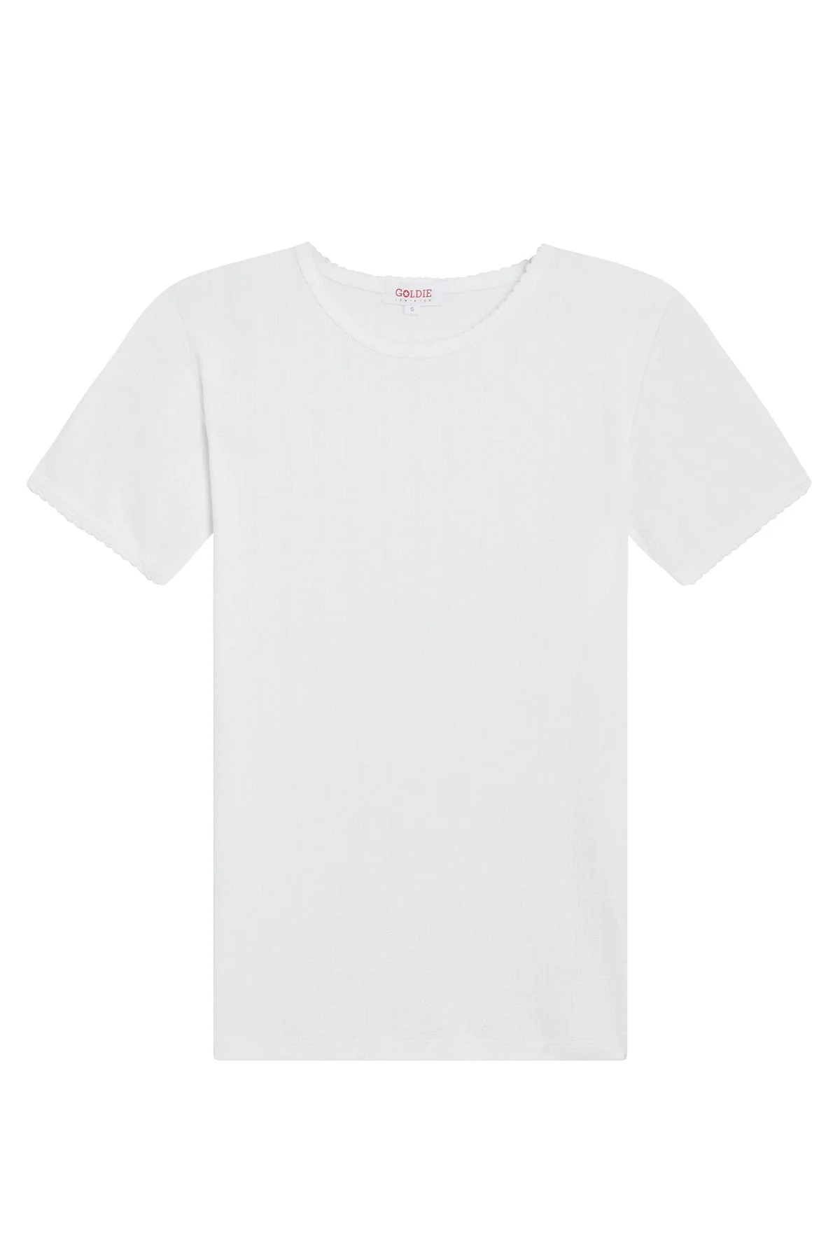 Pointelle Tee