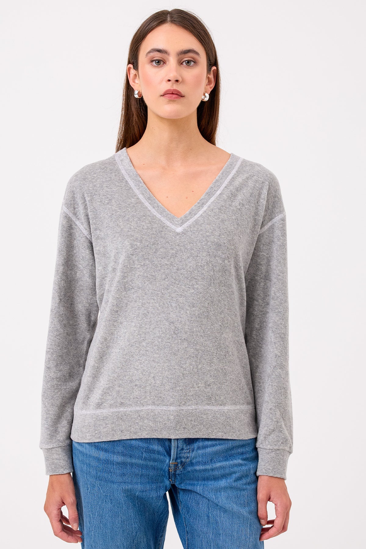 Life of Luxury V Neck Sweatshirt
