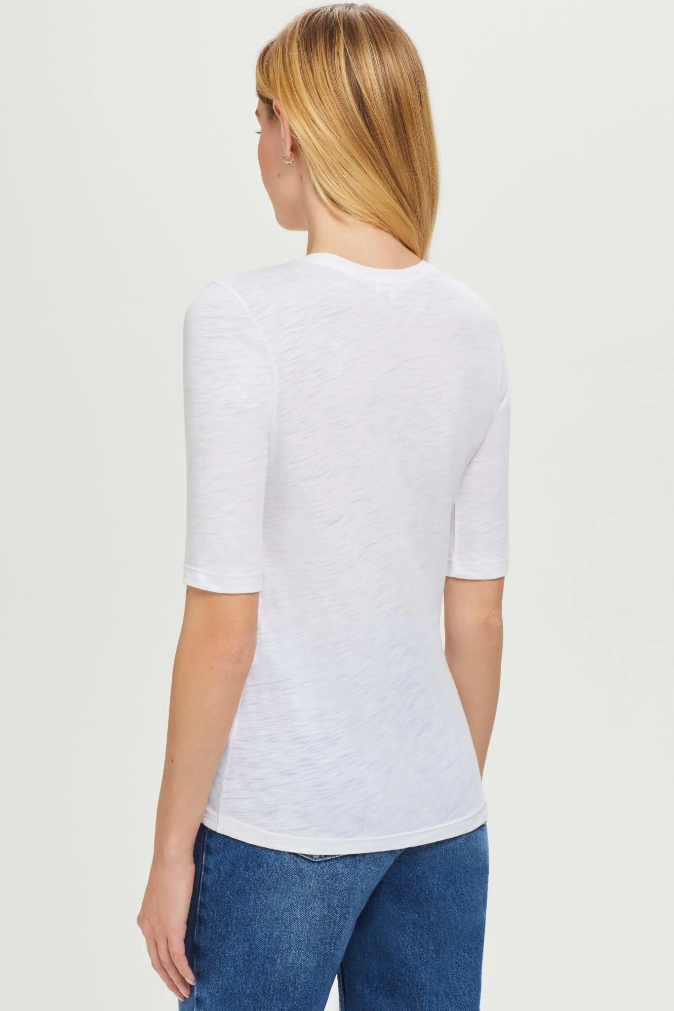 Signature Slub Half Sleeve Tee