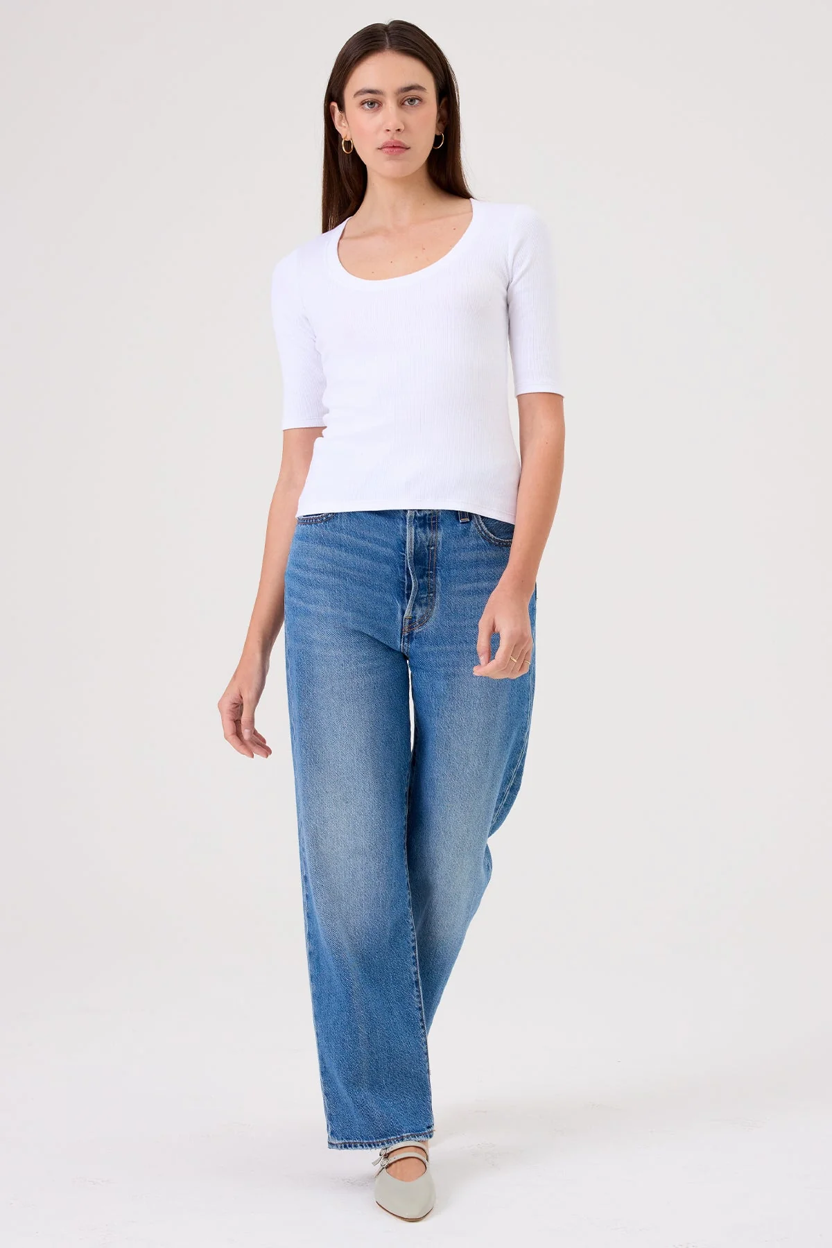 Rebecca Half Sleeve Top