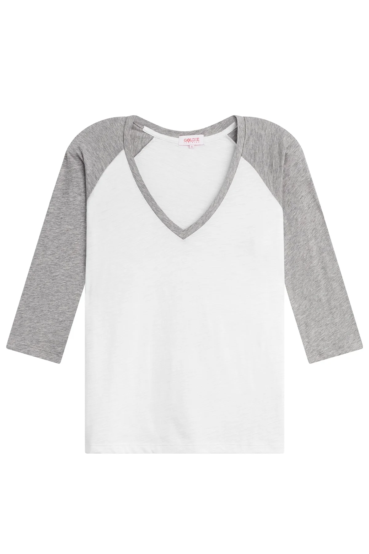 Kylie Baseball V Neck Tee