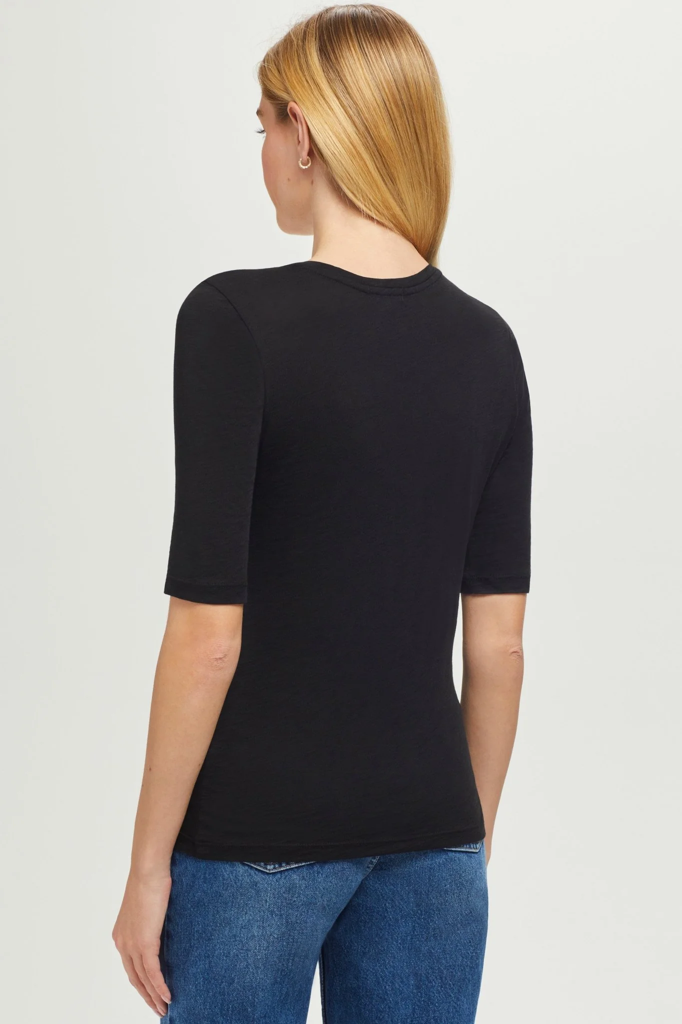 Signature Slub Half Sleeve Tee