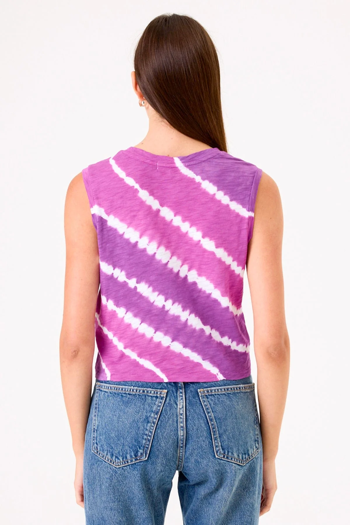 Lightning Tie Dye Crop Tank