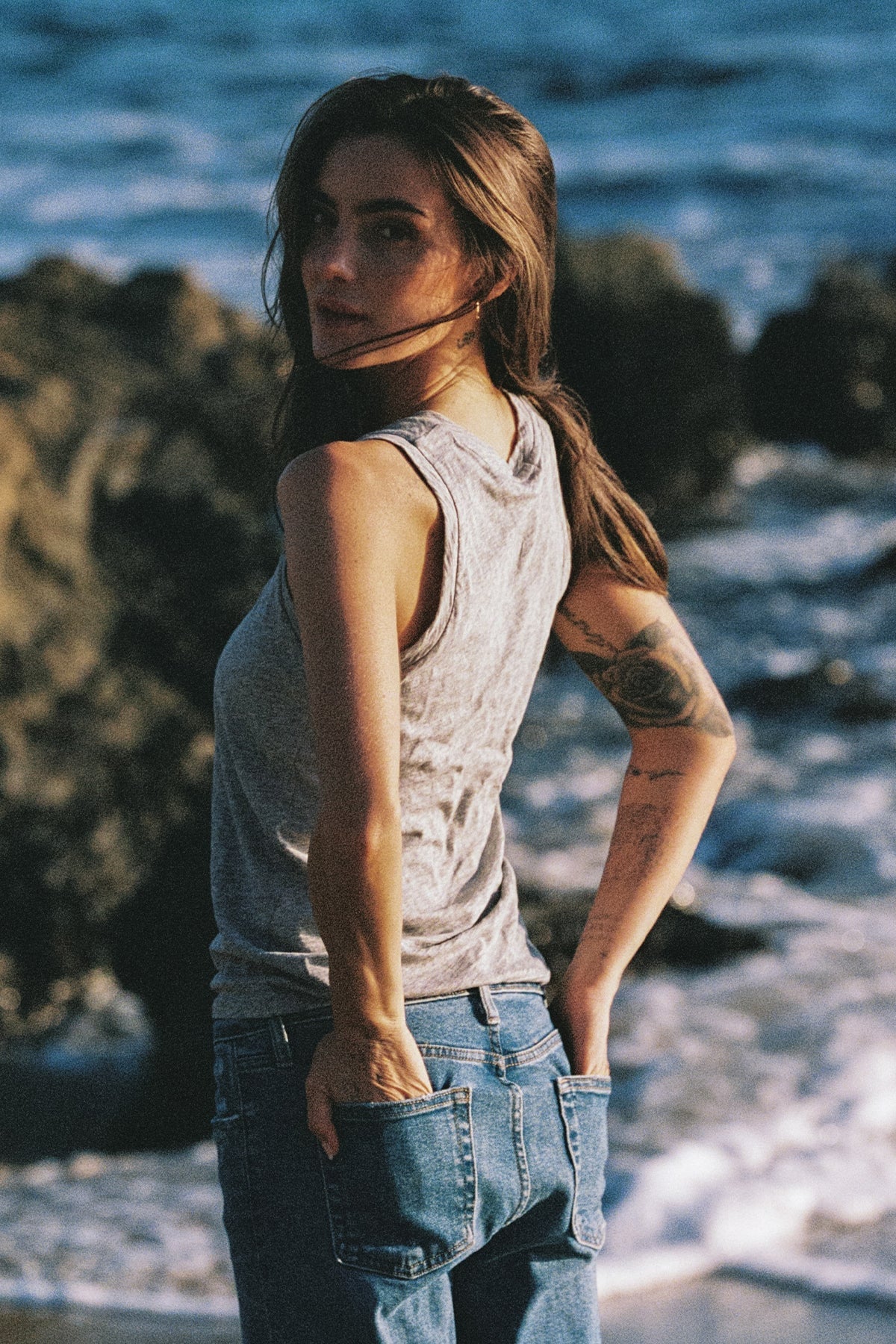 Signature Slub Crew Tank