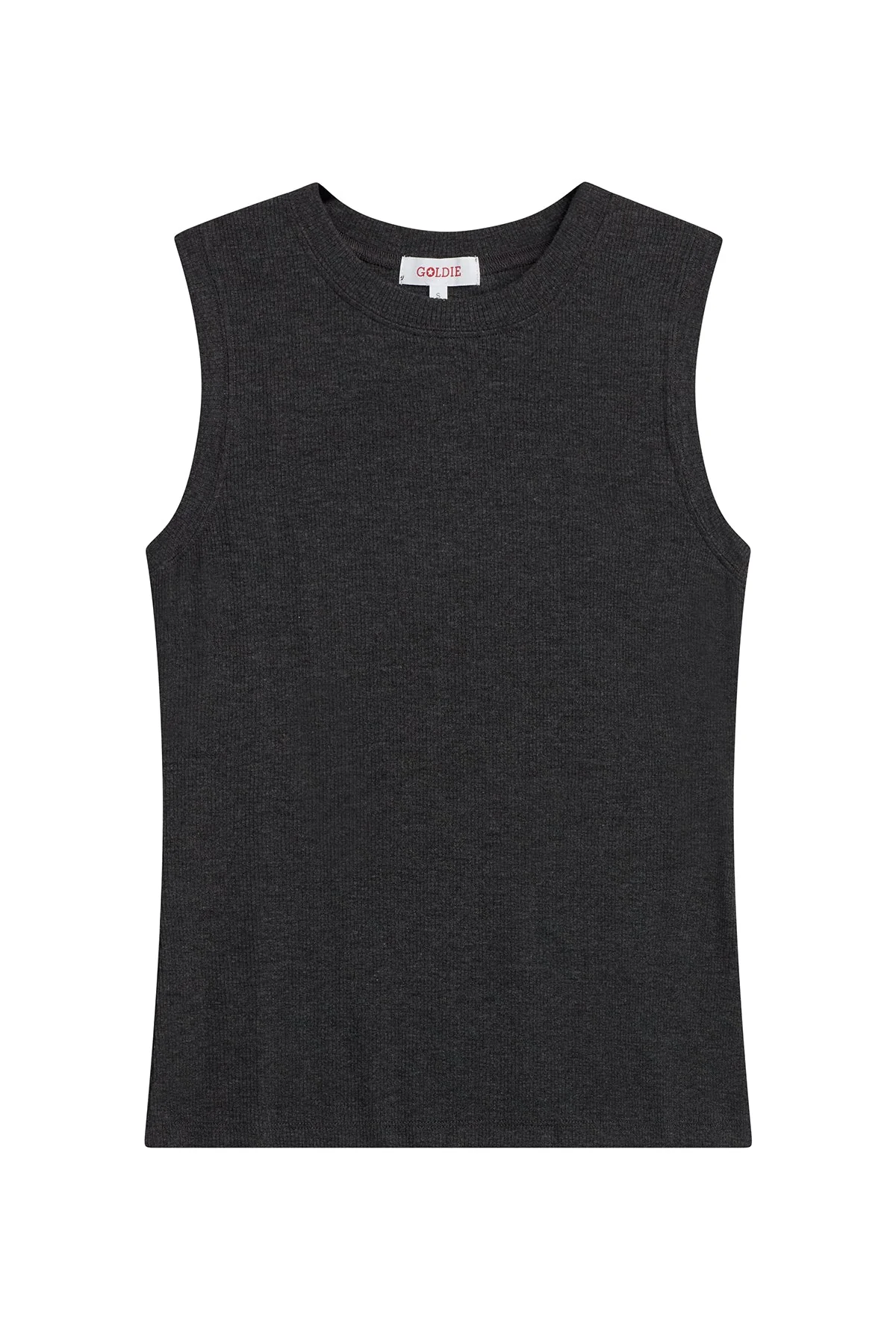 Ribbed Sleeveless Tee