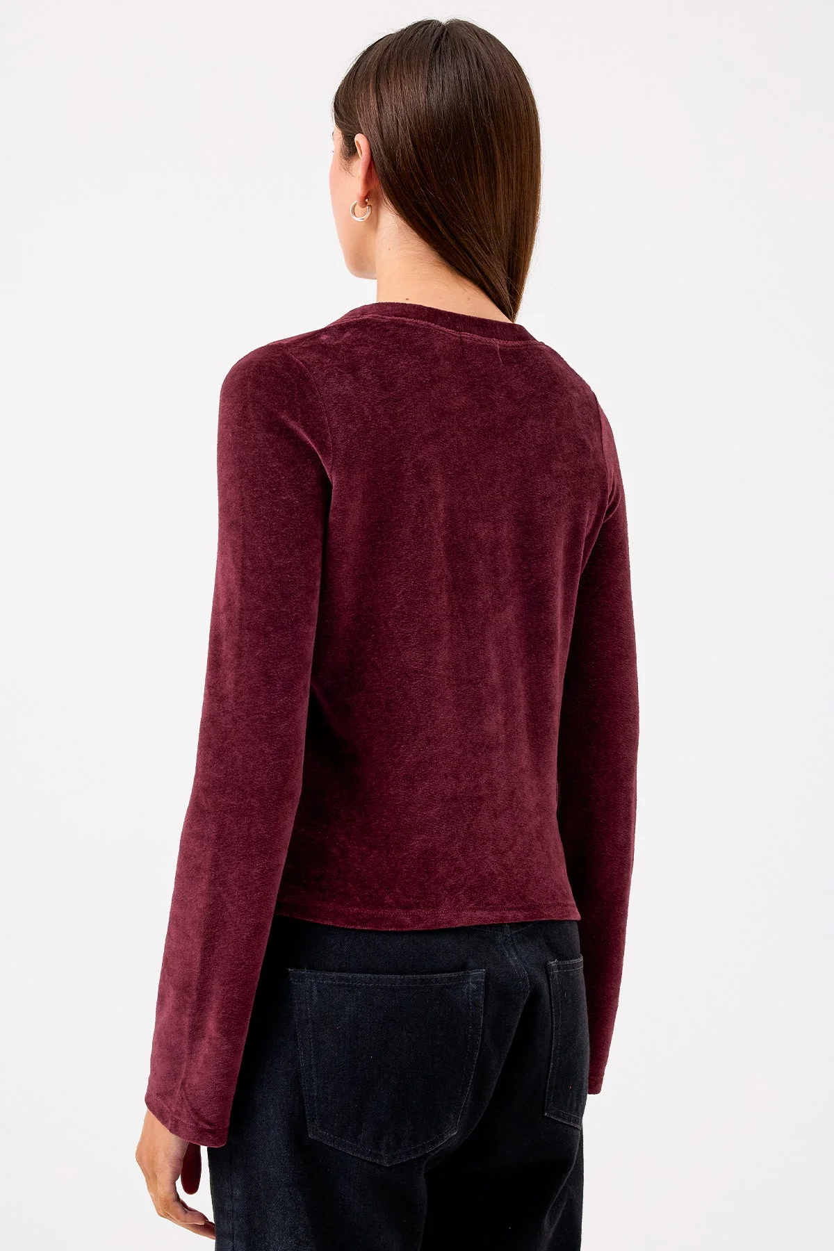 Velour Crush Cardigan