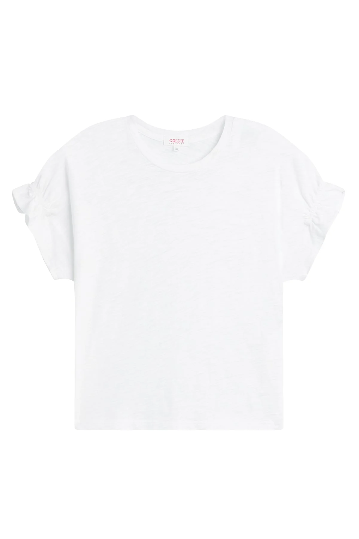 Signature Slub Puff & Ruffle Sleeve Tee