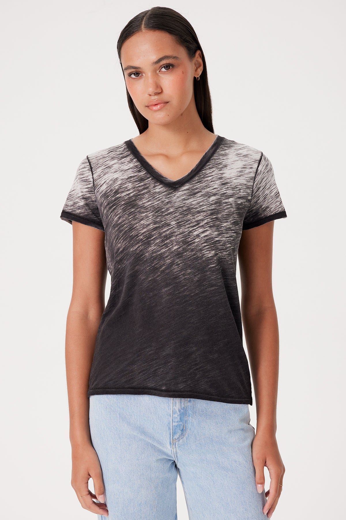 Sunrise V Neck Boy Tee