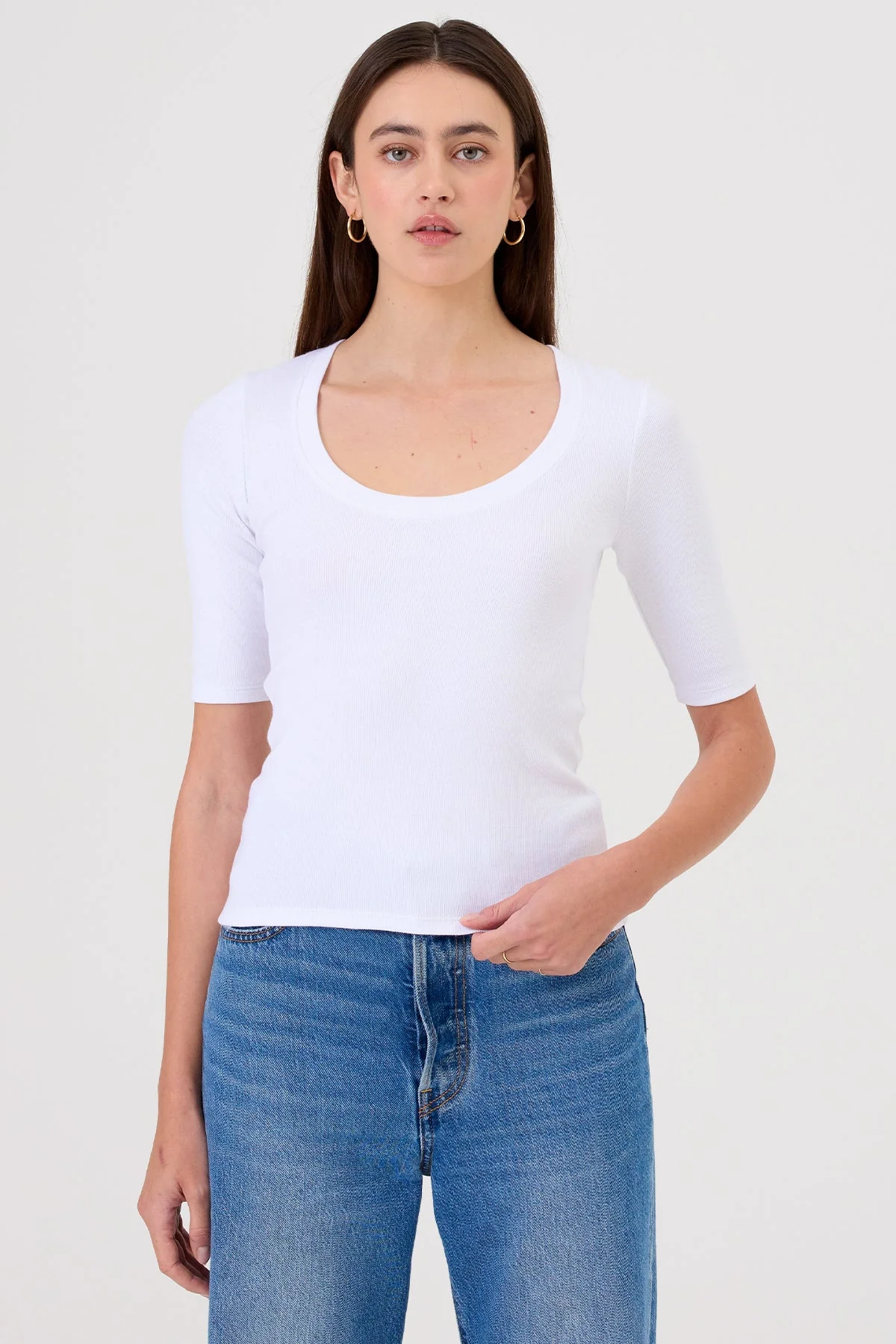 Rebecca Half Sleeve Top