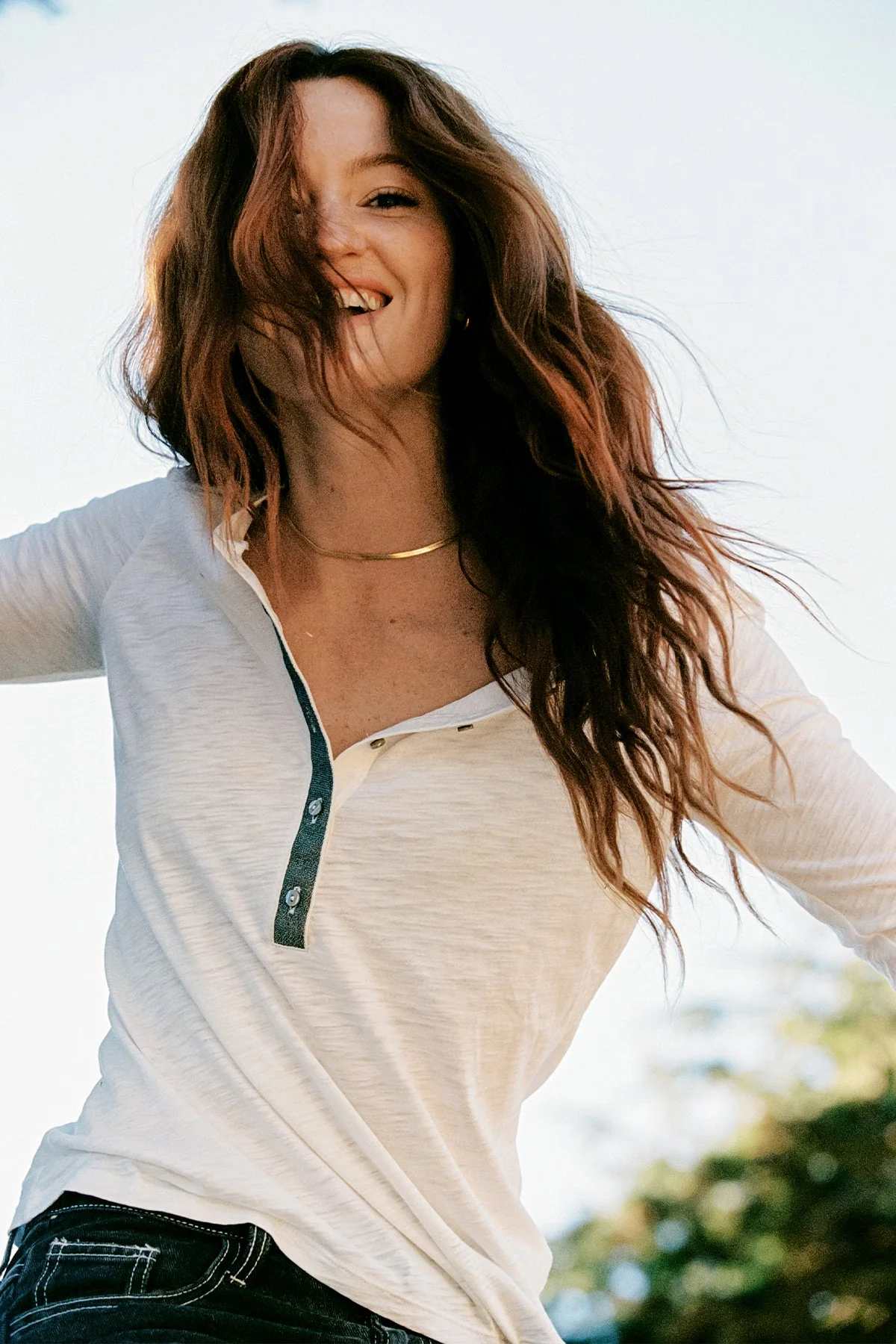 Pav�� Shimmer Henley