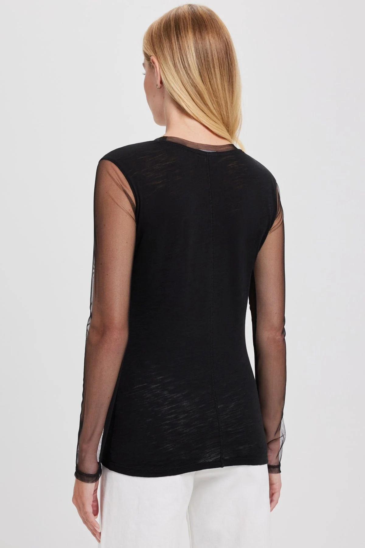 Tulle Long Sleeve Tee