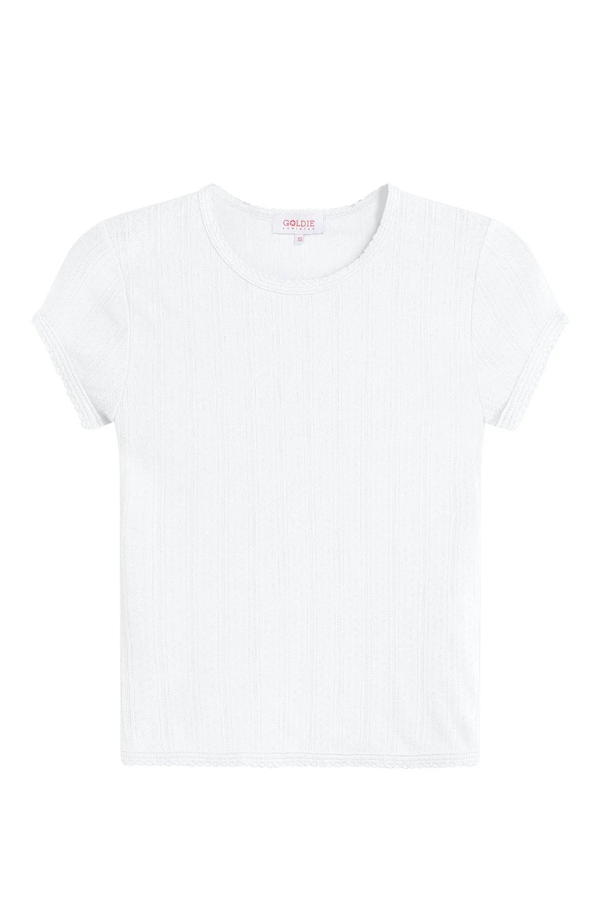 Pointelle Ellie Baby Tee