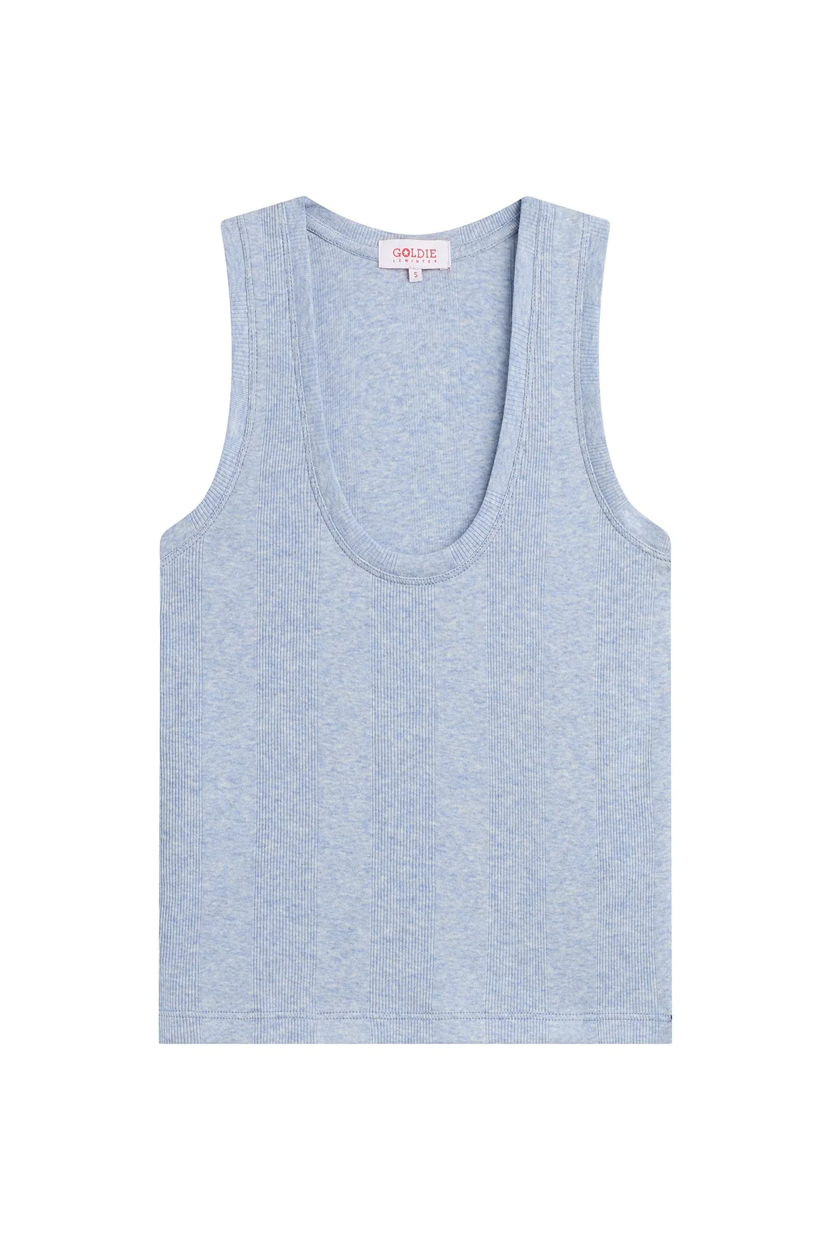 Variegated Rib Crop Tank