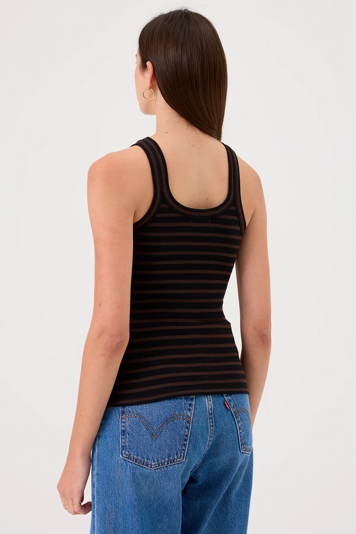 Angeline Striped Tank