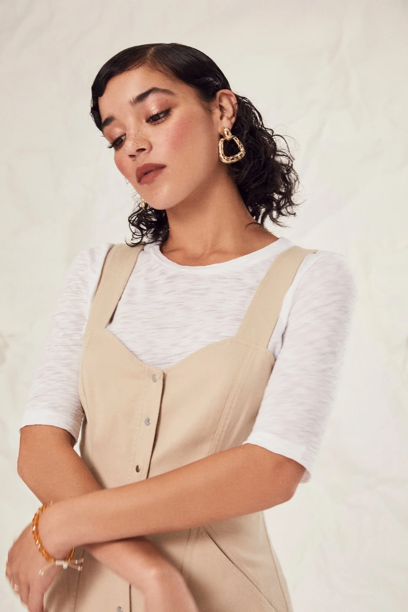 Signature Slub Half Sleeve Tee