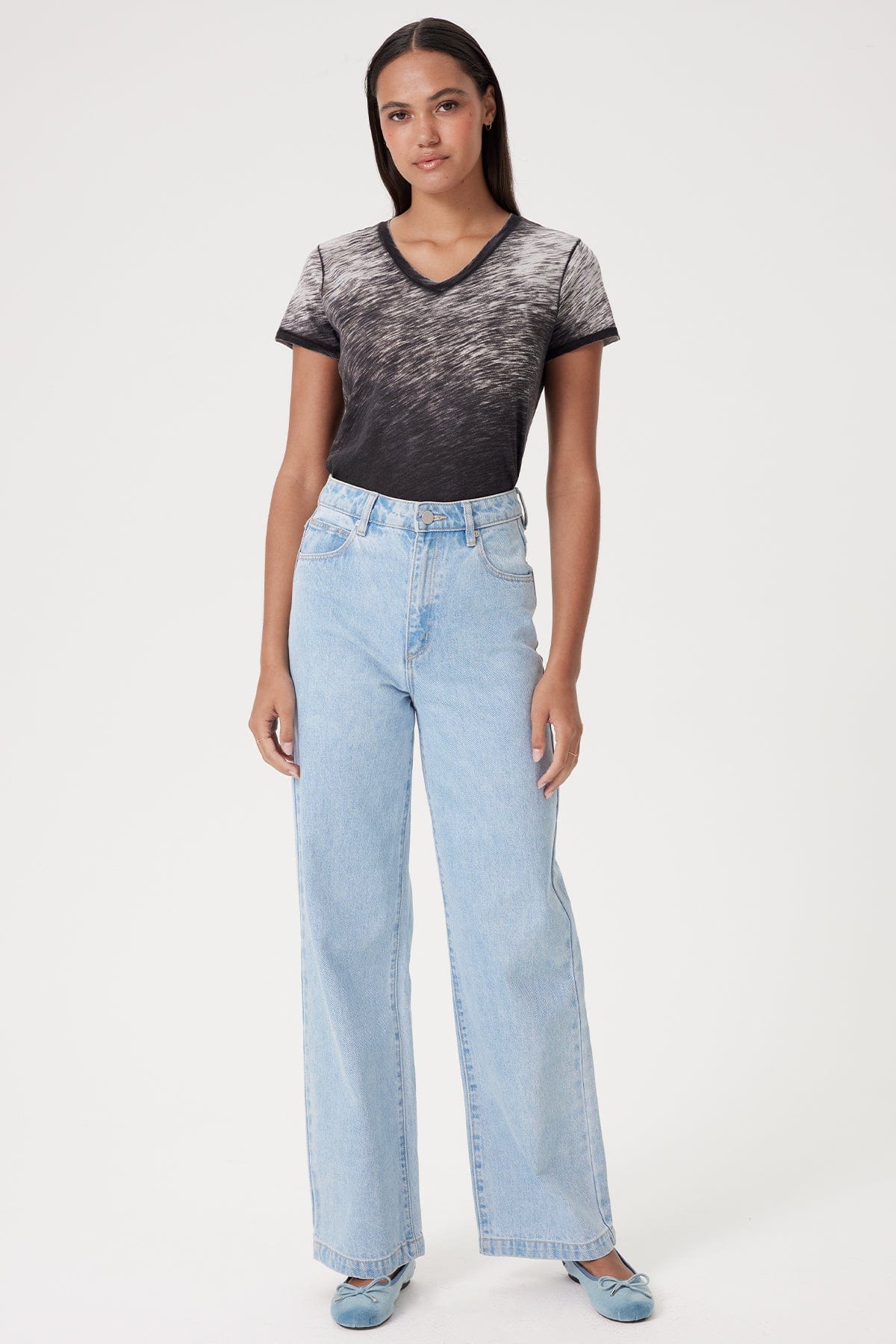 Sunrise V Neck Boy Tee