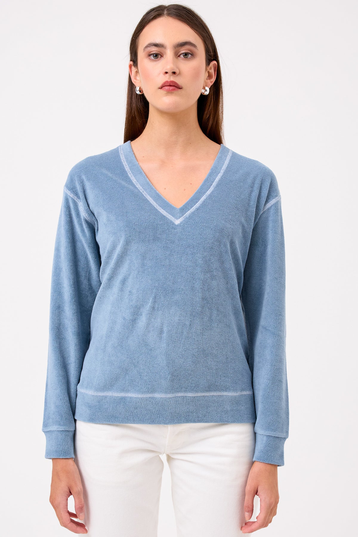 Life of Luxury V Neck Sweatshirt
