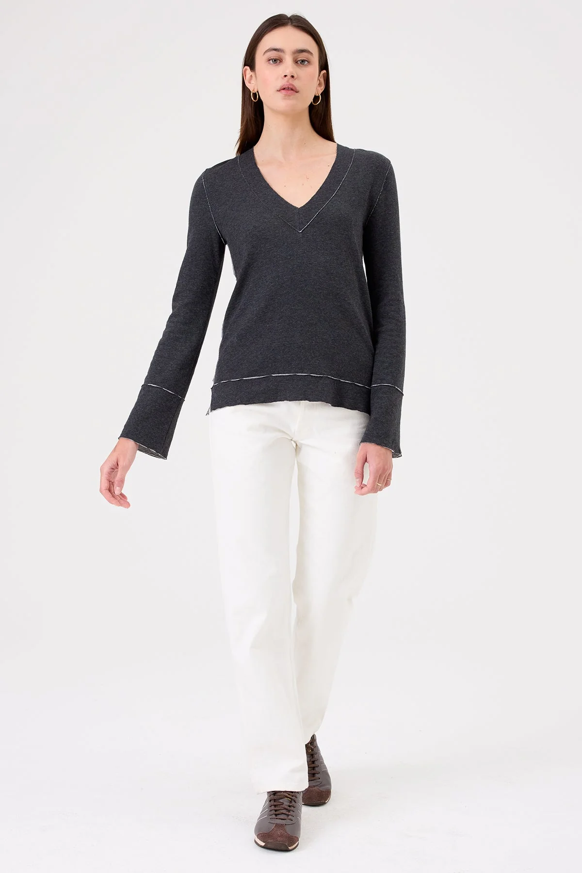 Serena V Neck Pullover