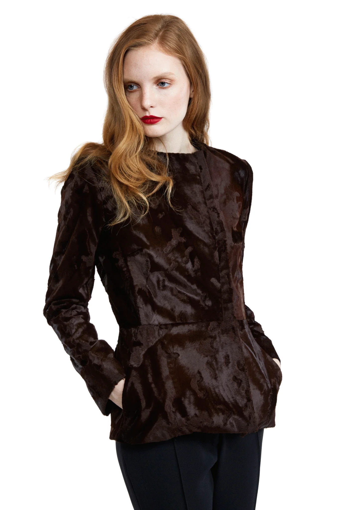 Asymmetrical Jacket with Pockets