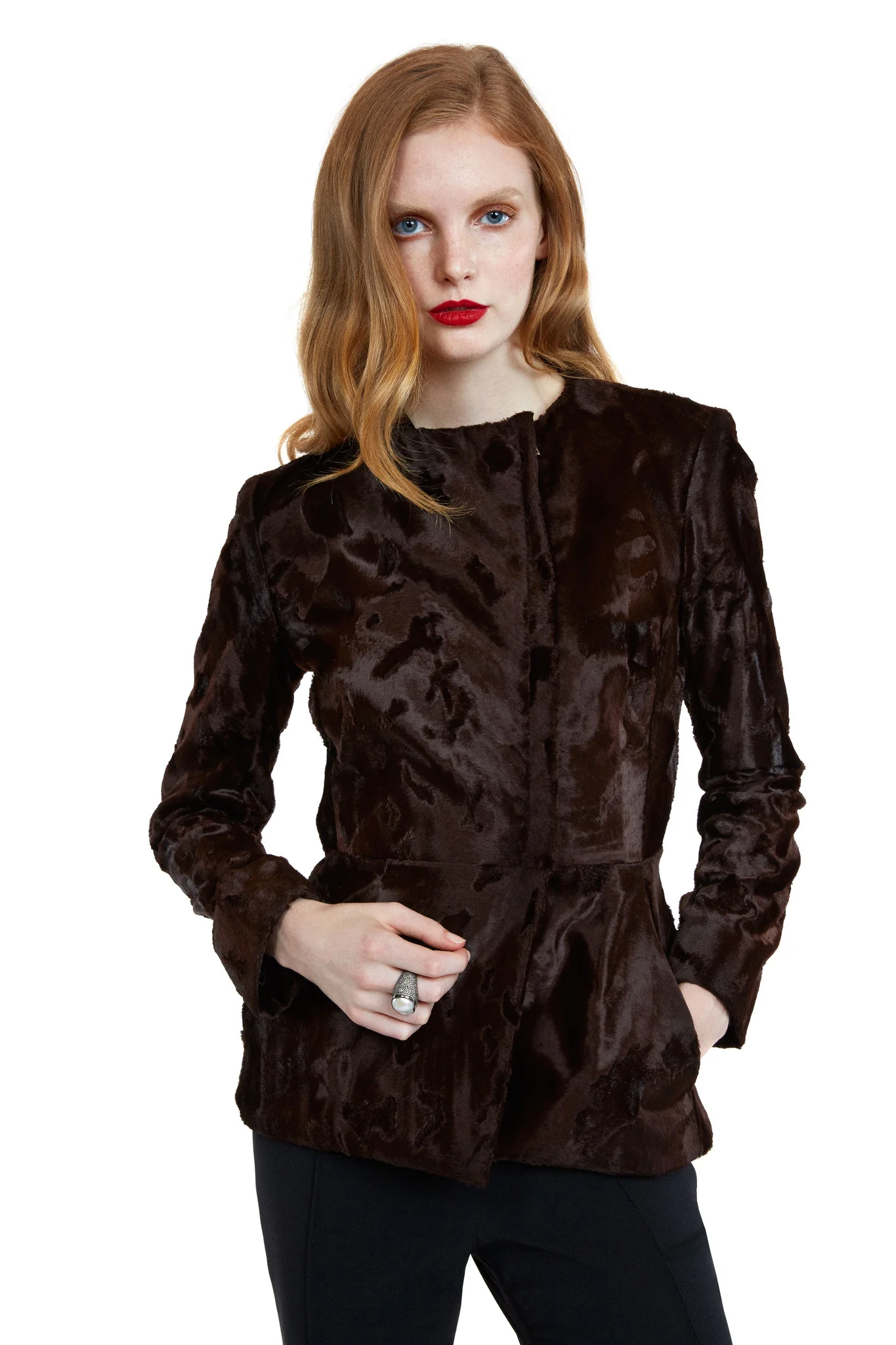 Asymmetrical Jacket with Pockets