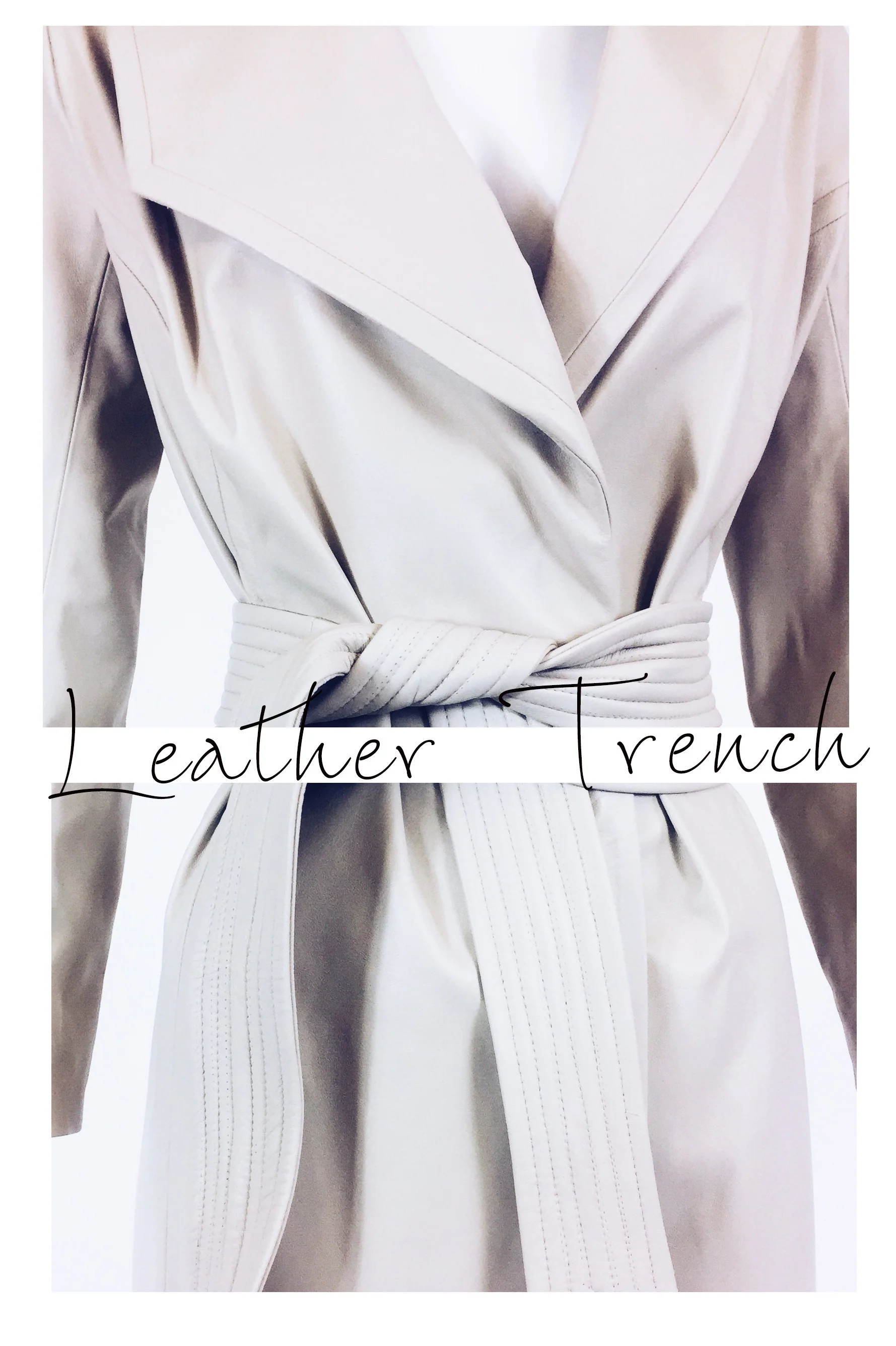 Trouve Leather Coat