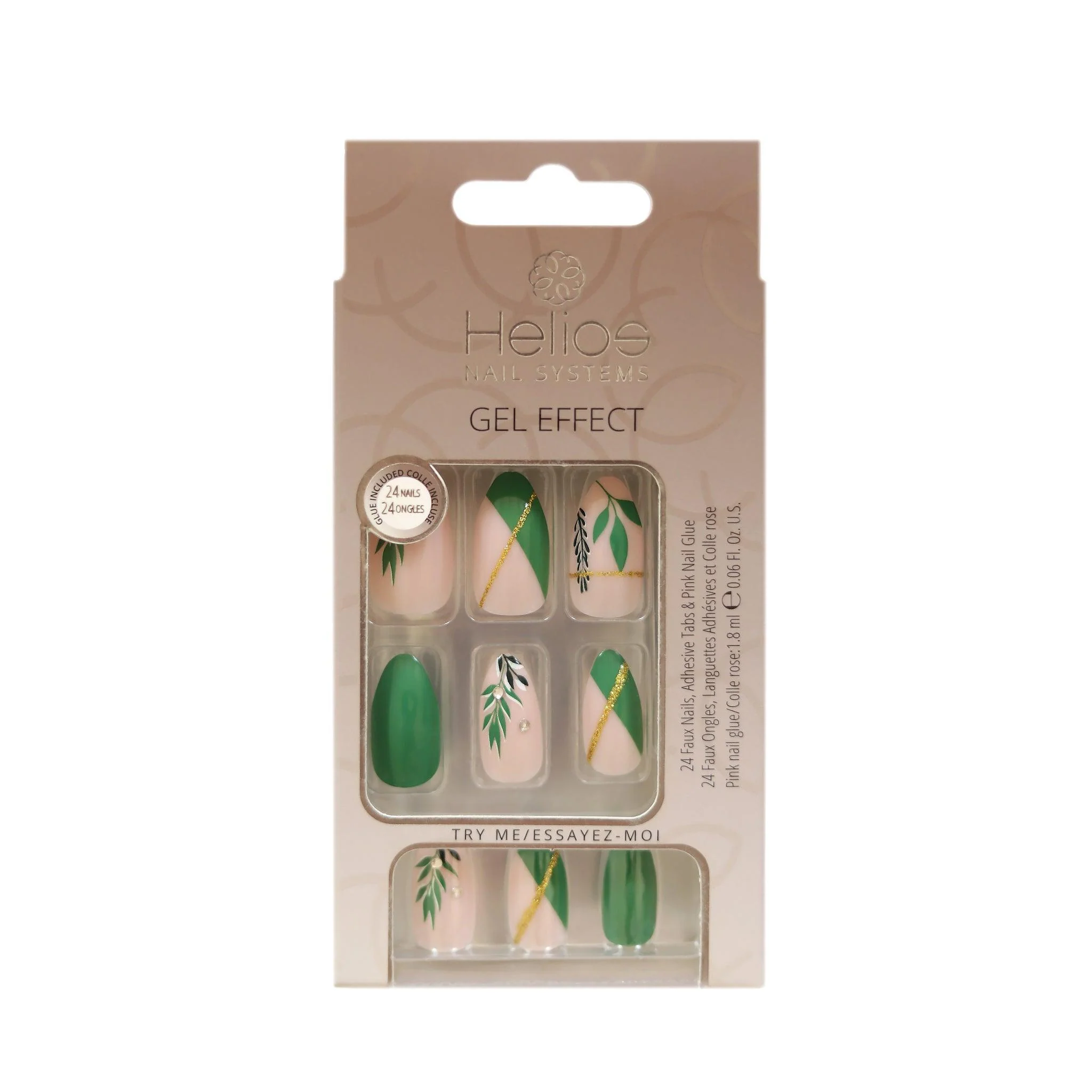 GEL EFFECT ARTIFICIAL NAILS