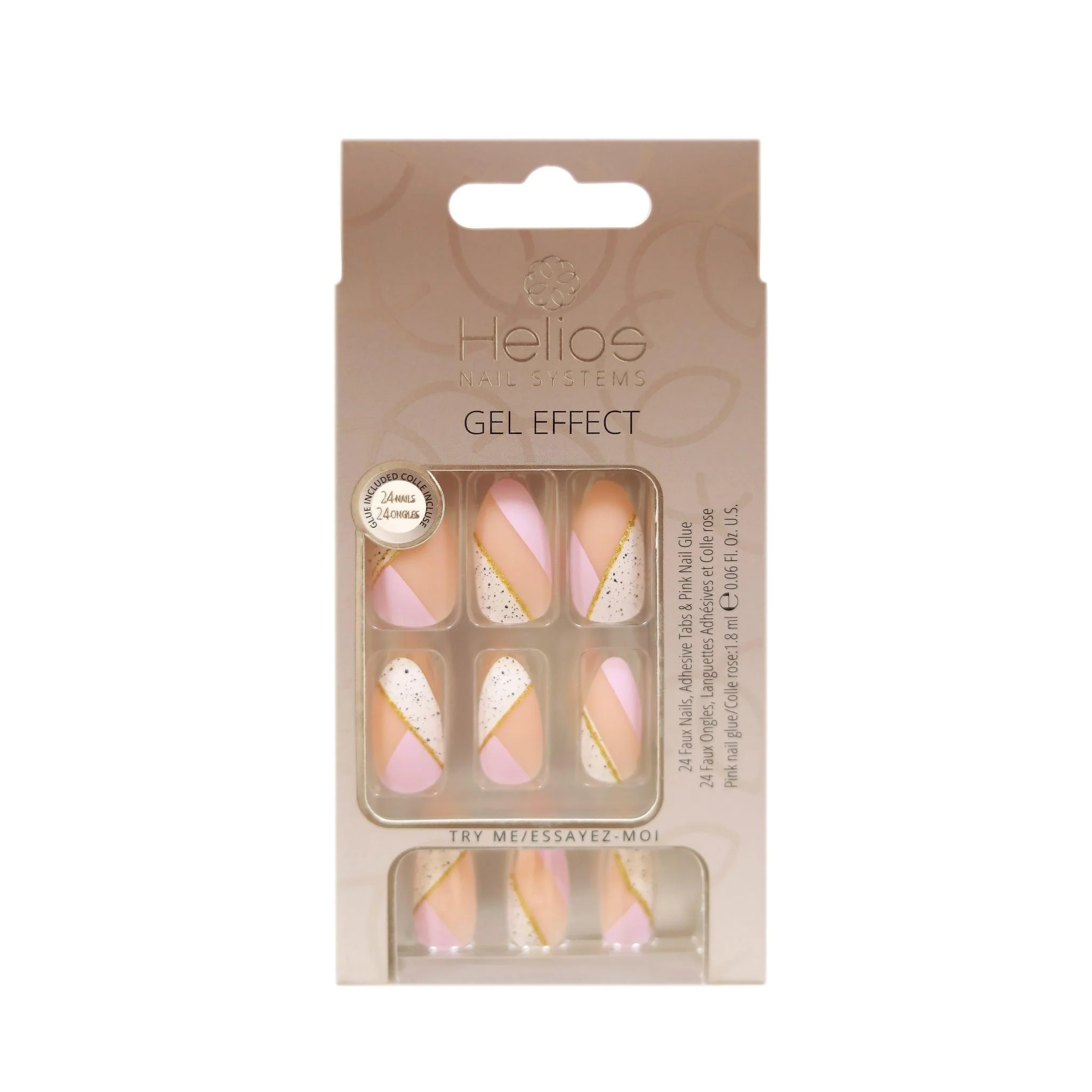 GEL EFFECT ARTIFICIAL NAILS