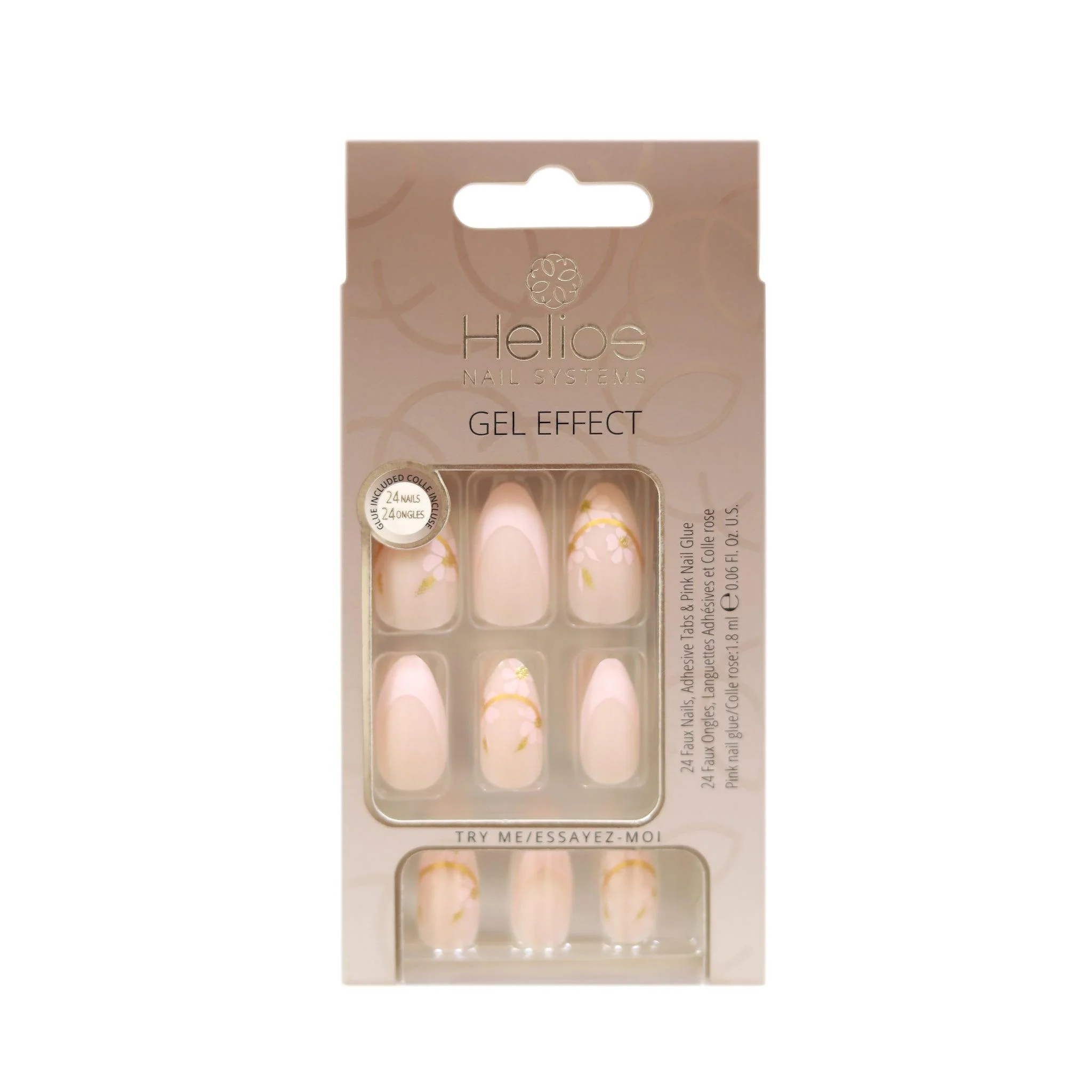 GEL EFFECT ARTIFICIAL NAILS