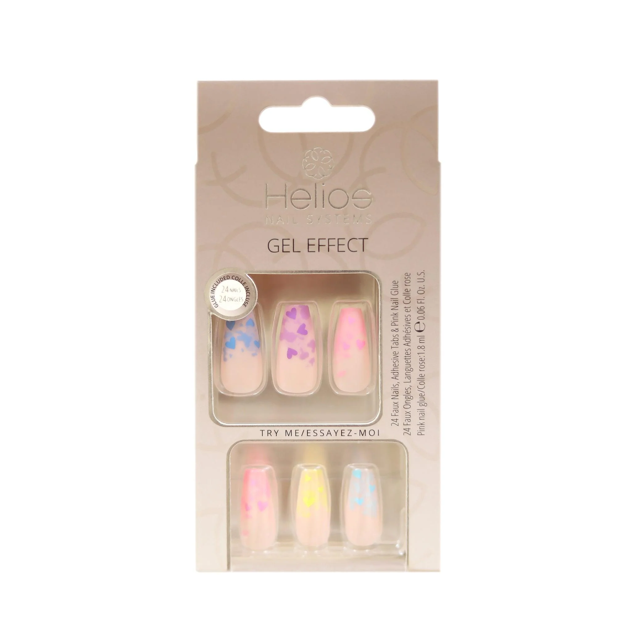 GEL EFFECT ARTIFICIAL NAILS