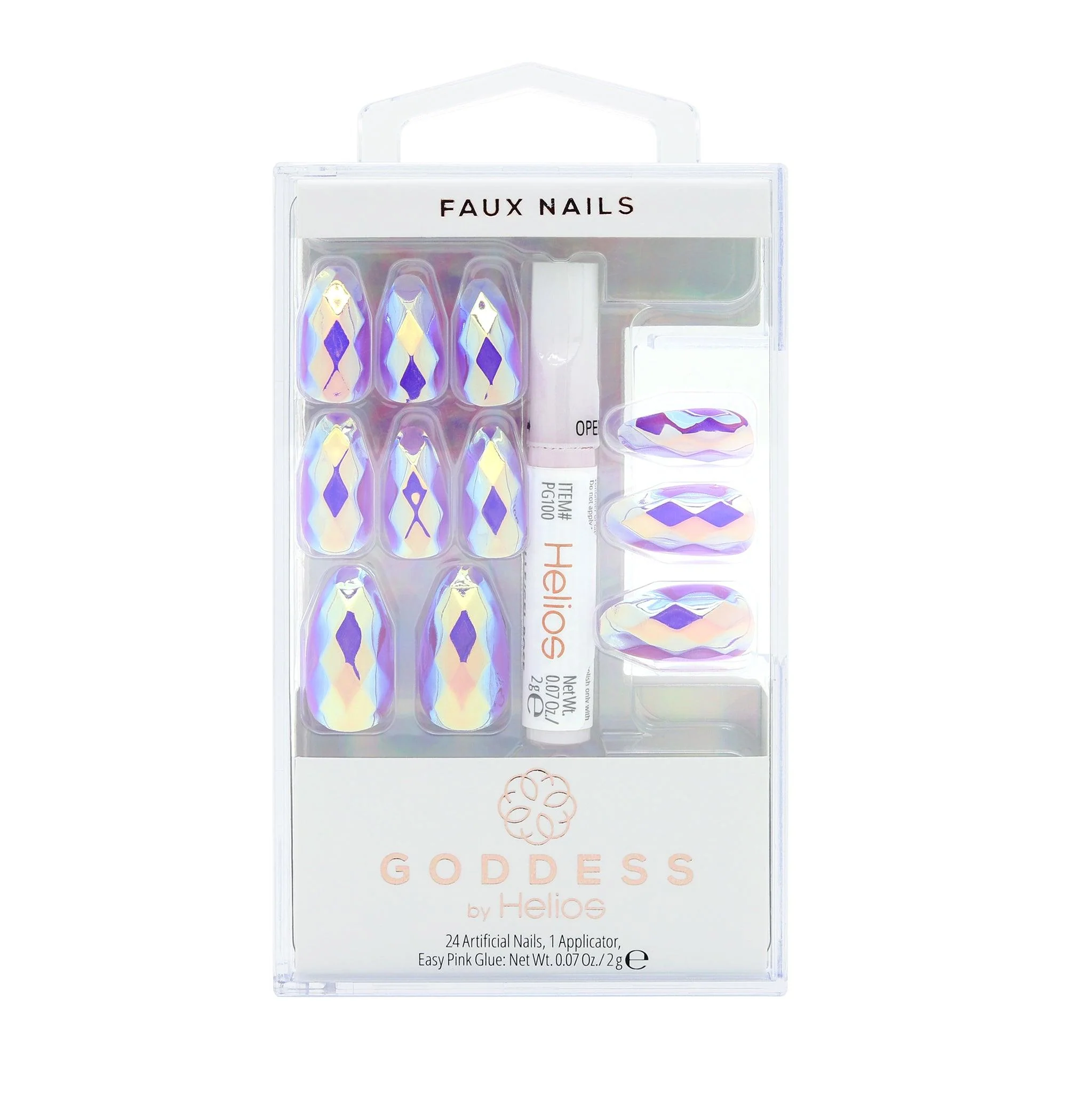 GODDESS ARTIFICIAL NAILS - HGOD0038