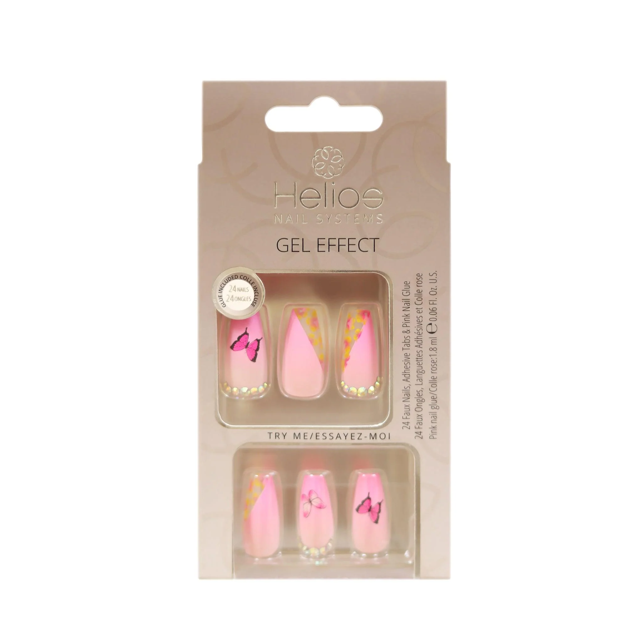 GEL EFFECT ARTIFICIAL NAILS
