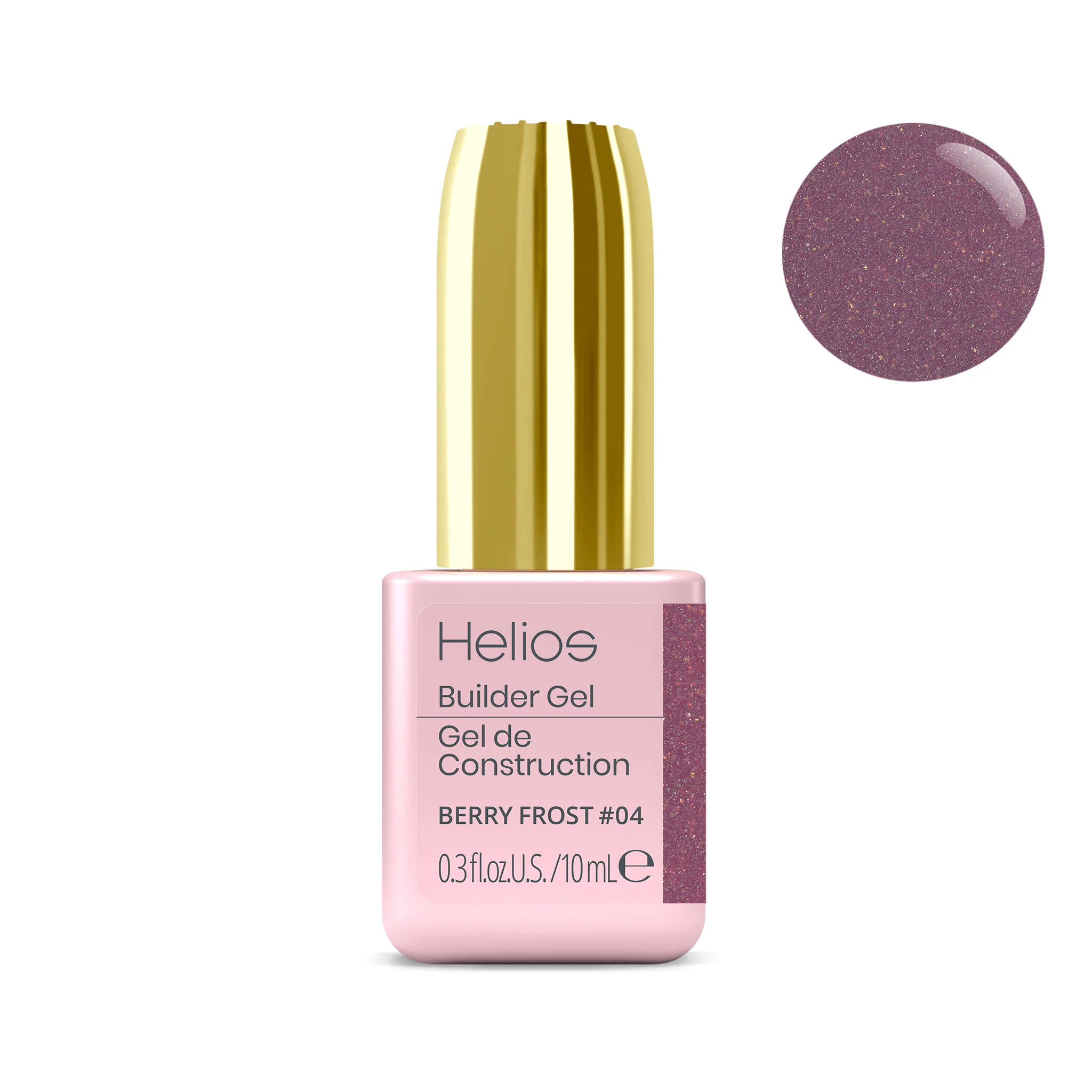 BUILDER GEL BERRY FROST #04
