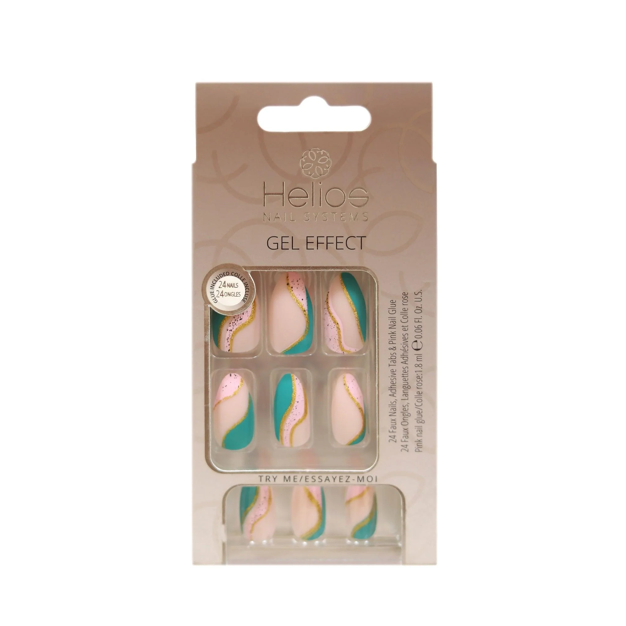 GEL EFFECT ARTIFICIAL NAILS