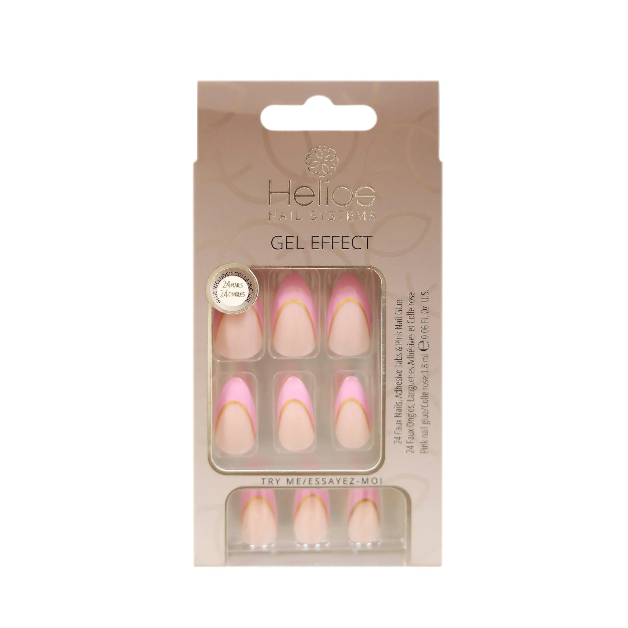 GEL EFFECT ARTIFICIAL NAILS