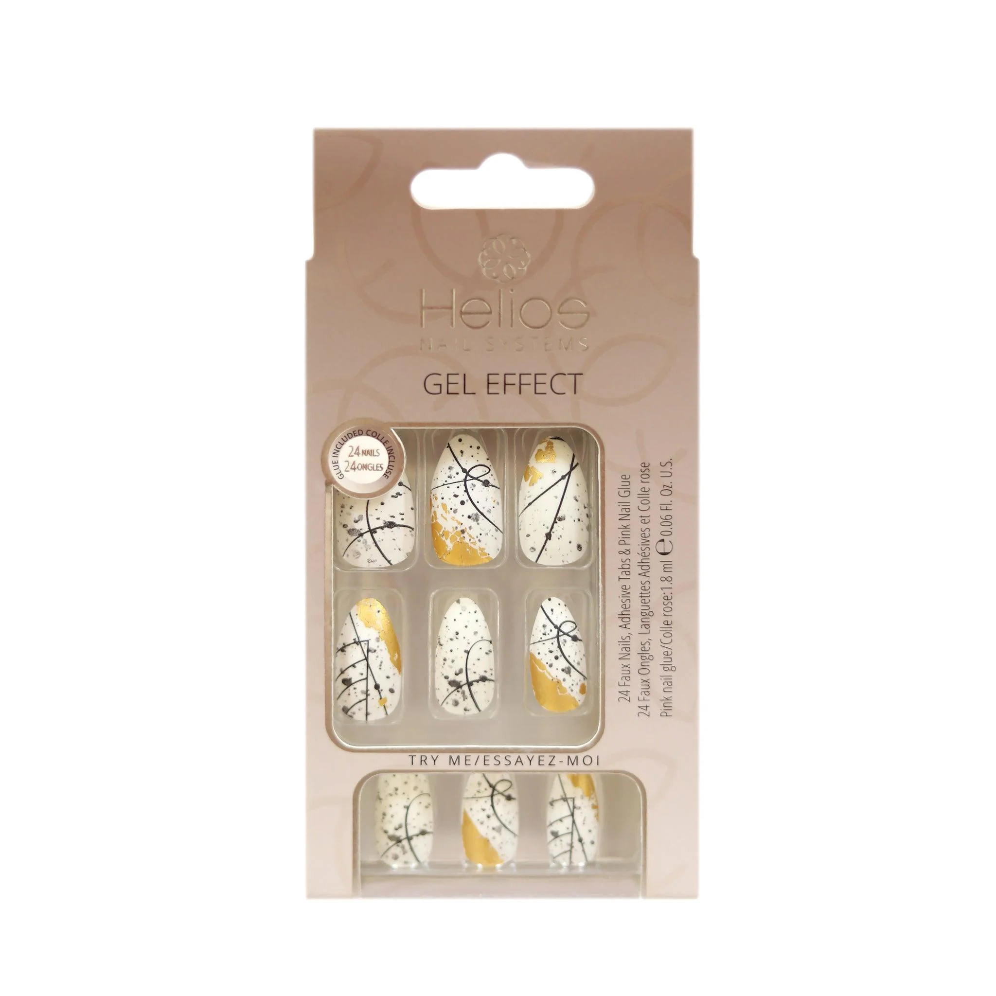 GEL EFFECT ARTIFICIAL NAILS