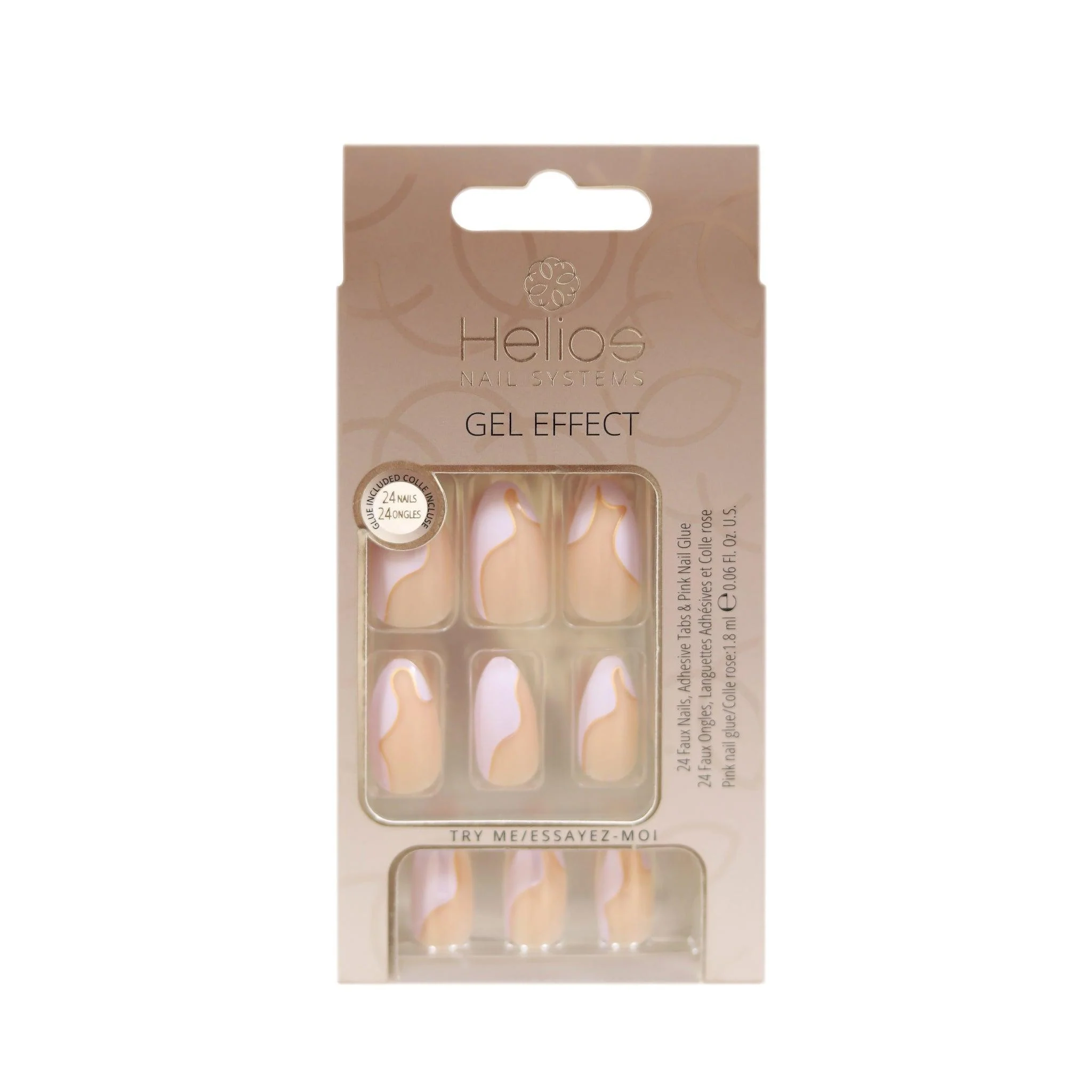 GEL EFFECT ARTIFICIAL NAILS