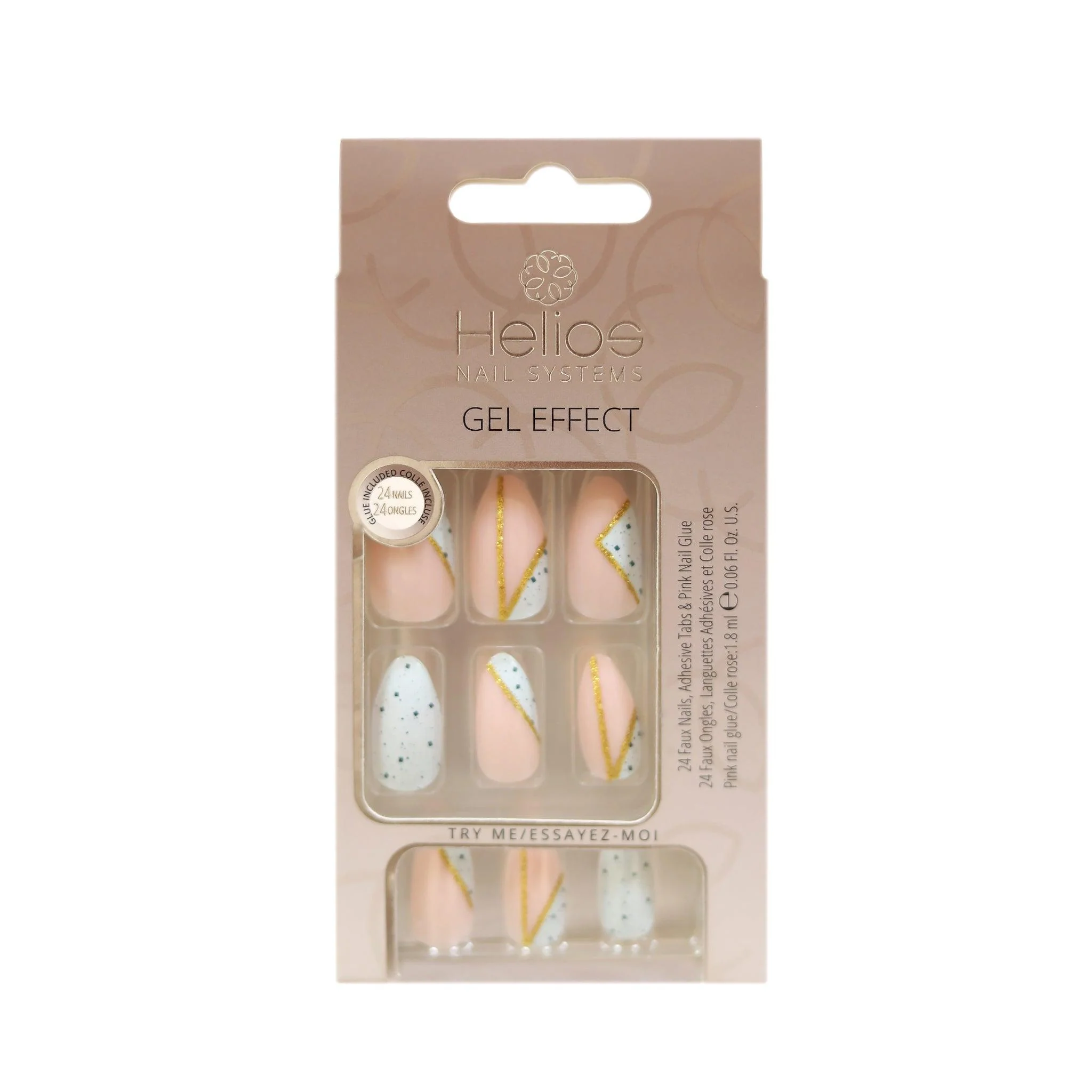 GEL EFFECT ARTIFICIAL NAILS