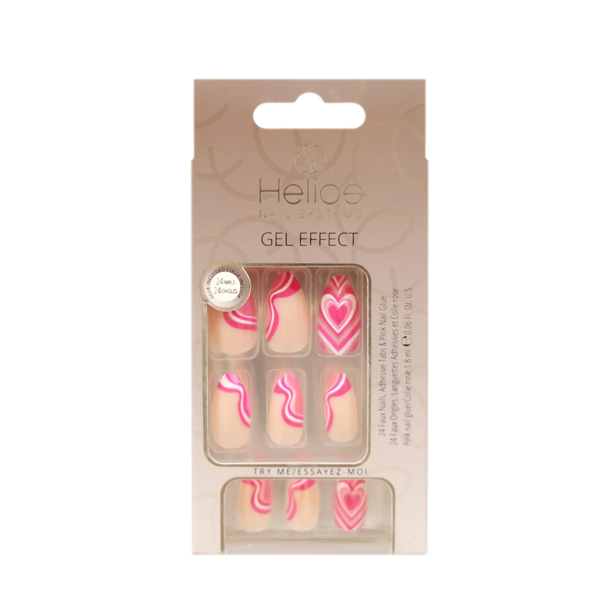 GEL EFFECT ARTIFICIAL NAILS