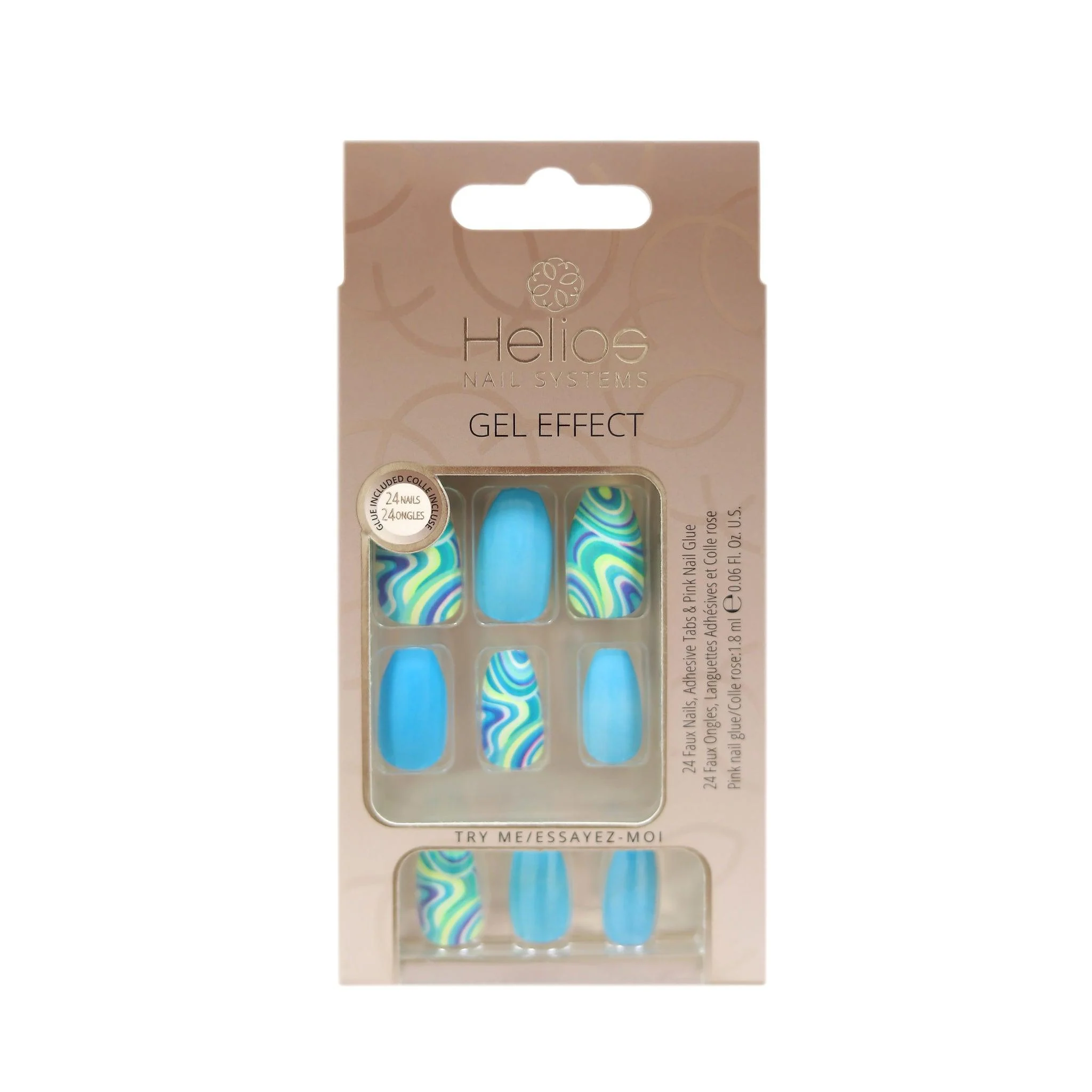 GEL EFFECT ARTIFICIAL NAILS