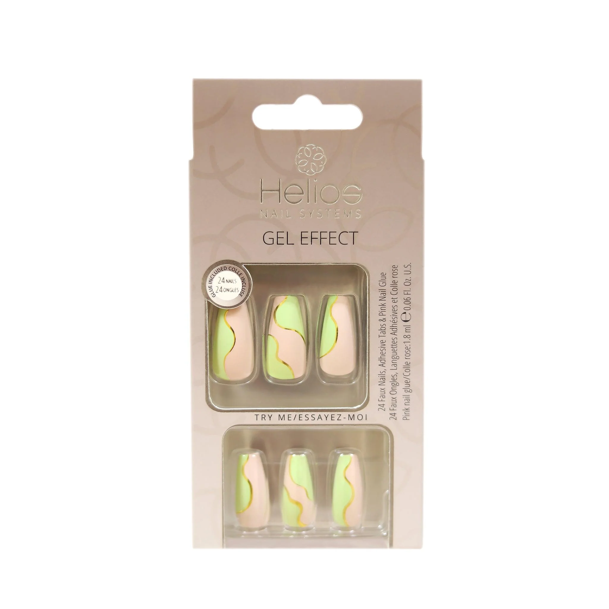 GEL EFFECT ARTIFICIAL NAILS
