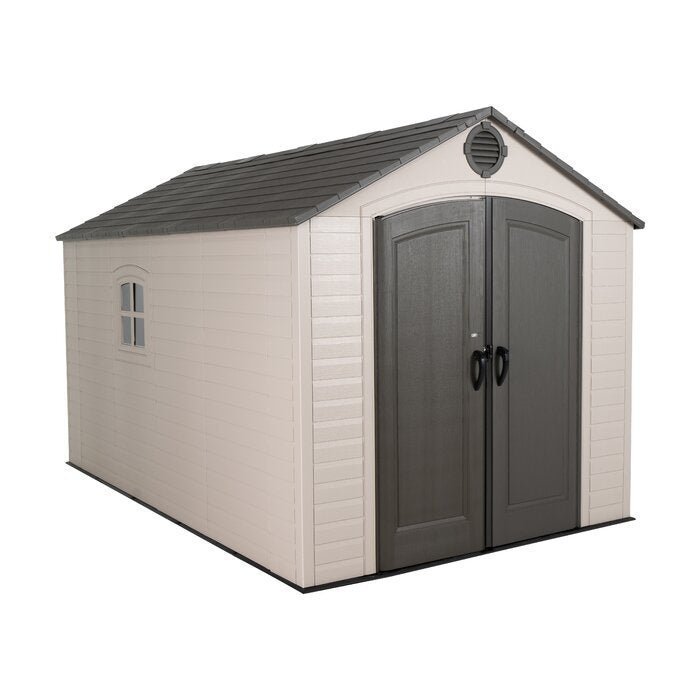 2025 8 ft. W x 12.5 ft. D Plastic Storage Shed