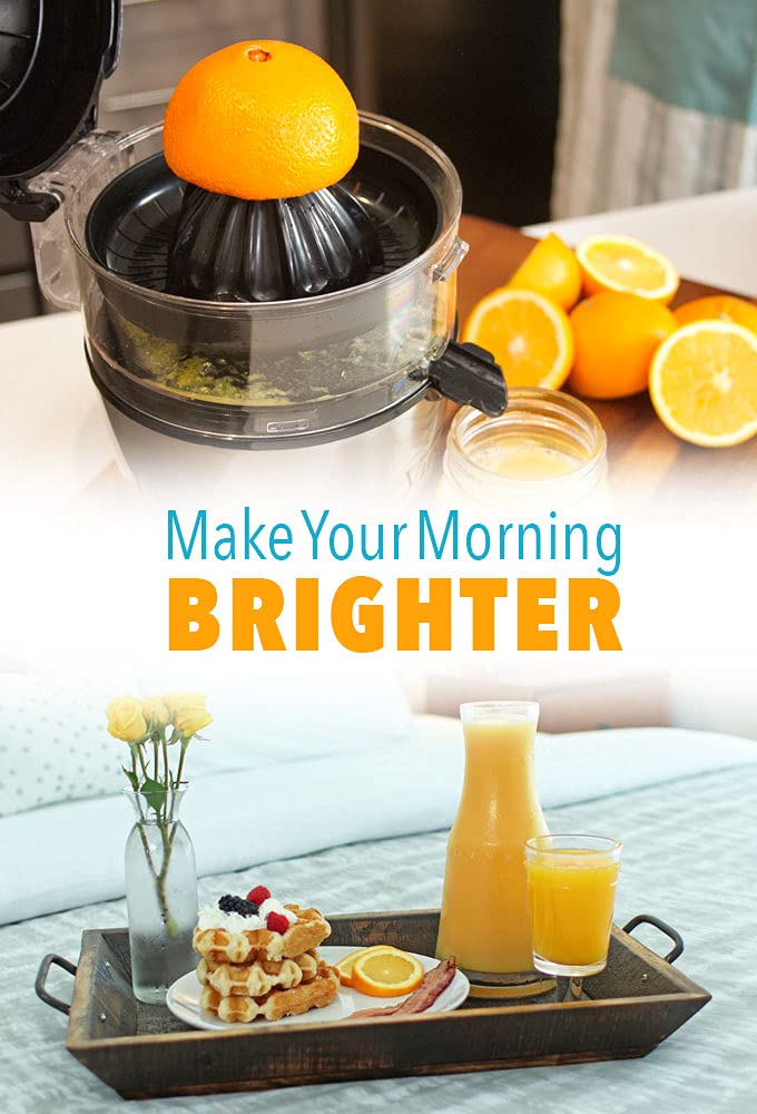 Vinci Hands Free Electric Citrus Juicer, 1-Button Juicer Machine