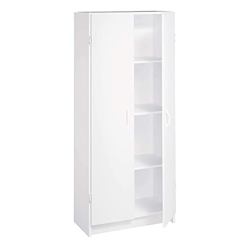 ClosetMaid Pantry Cabinet Cupboard with 2 Doors, Adjustable Shelves, for Kitchen, Laundry or Utility Room