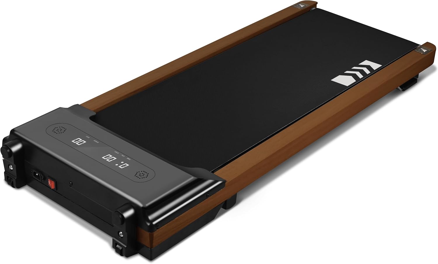 Redliro Walking Pad, Holz Laufband für Zuhause mit Fernbedienung, Kompaktes und leises Laufband Schreibtisch für Zuhause/Büro keine Installation 1-6km/h